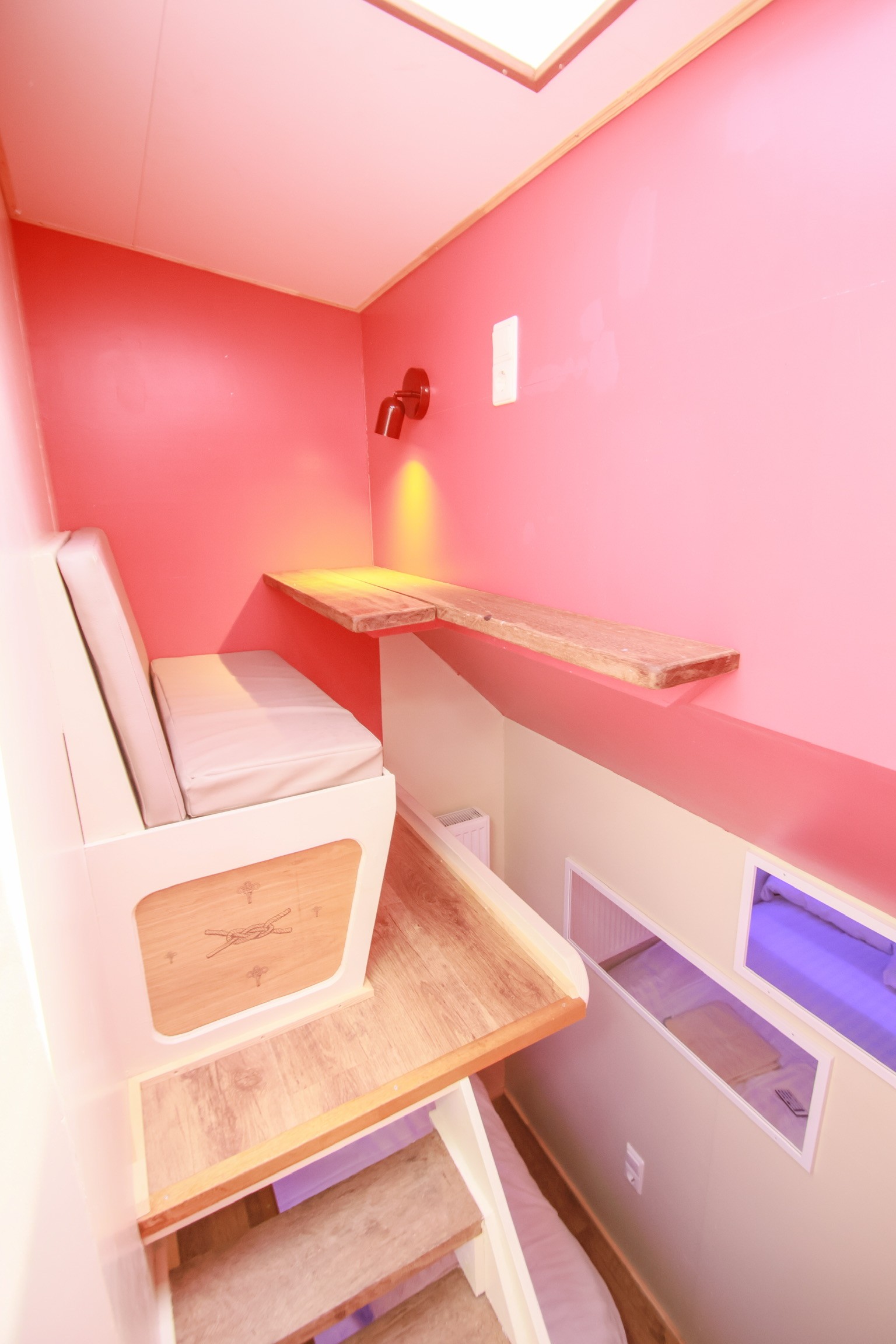 Modern kitchen island with bar chairs