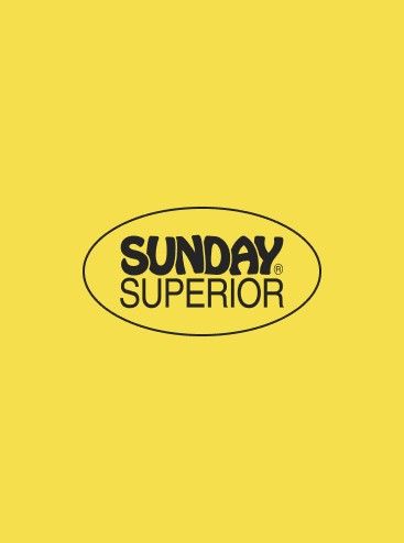 Sunday Superior logo on yellow background