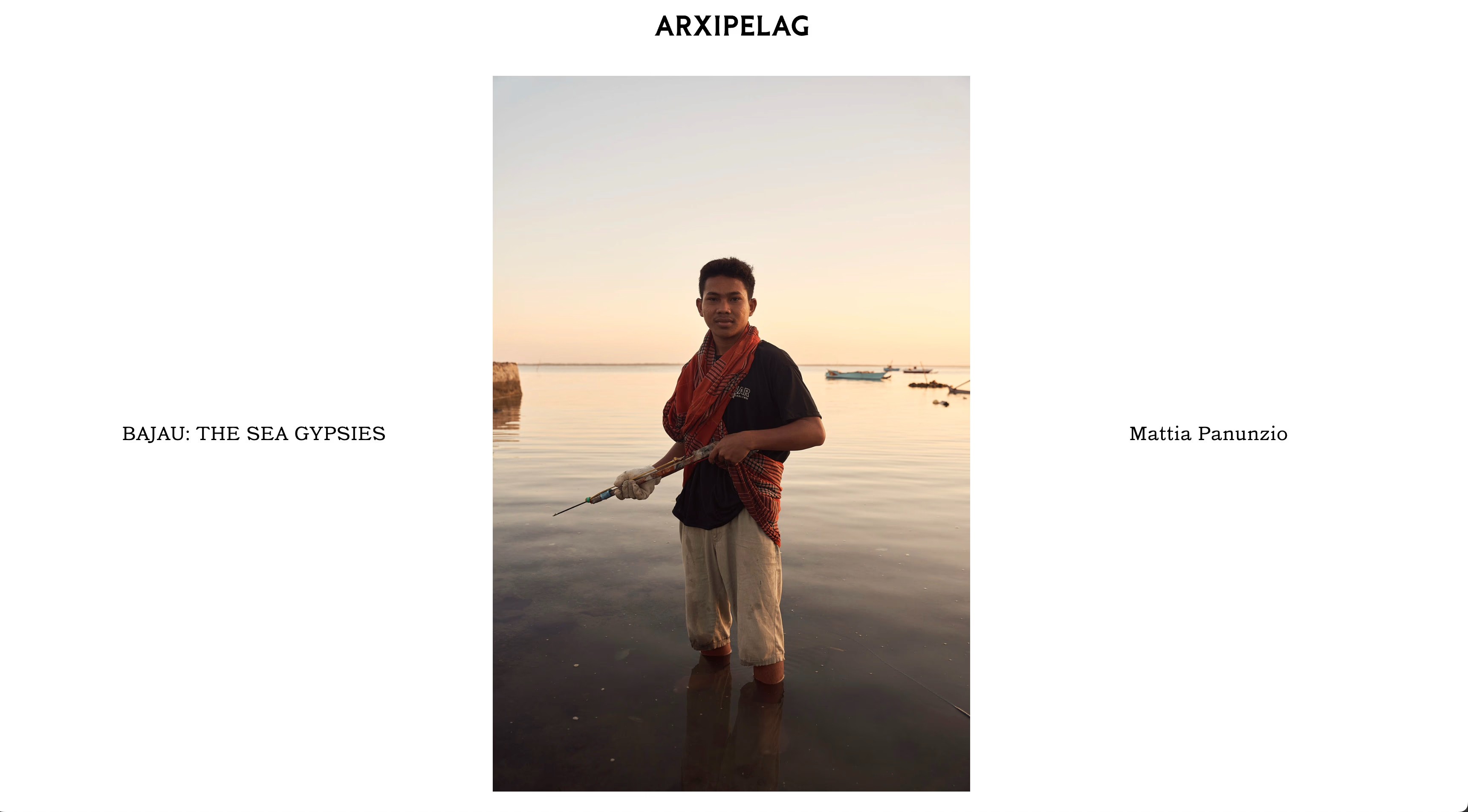 ARXIPELAG Bajau, the sea gypsies