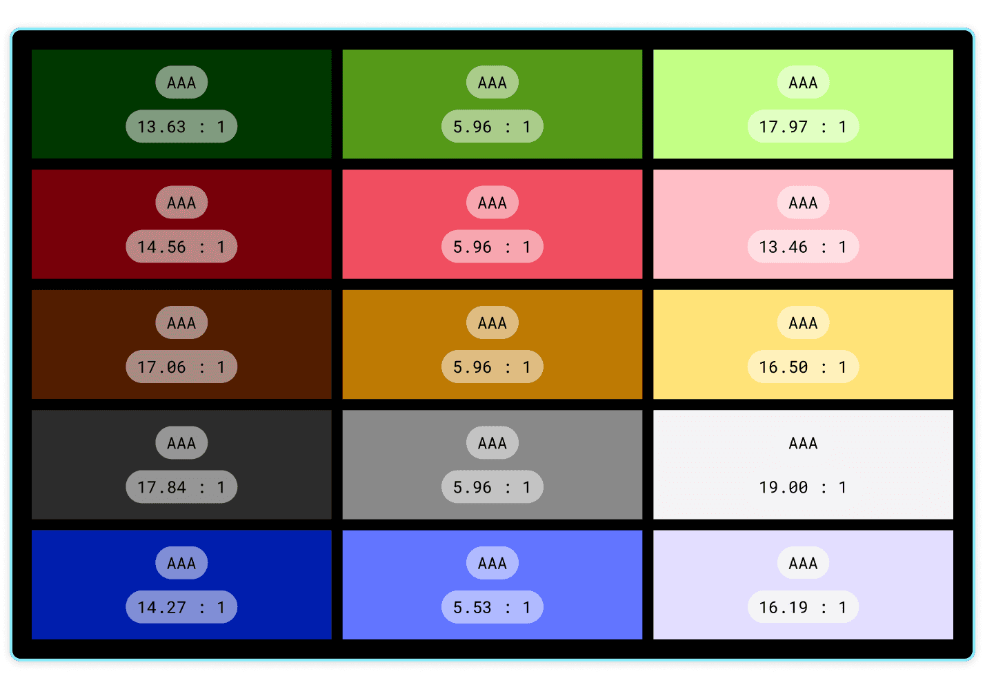 Ui Color Palette