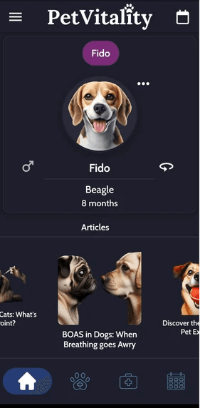 PetVitality app