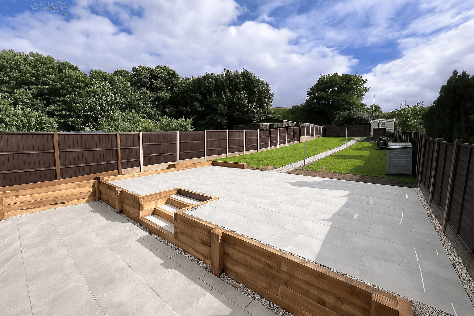 Landscaping works