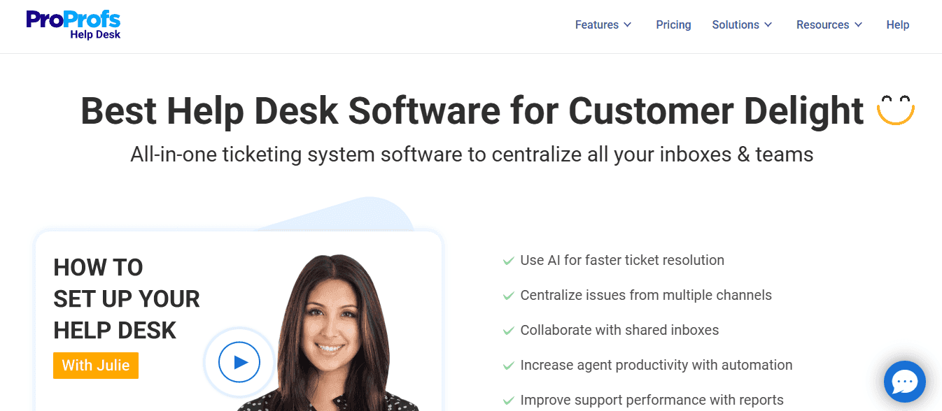 ProProfs Help Desk