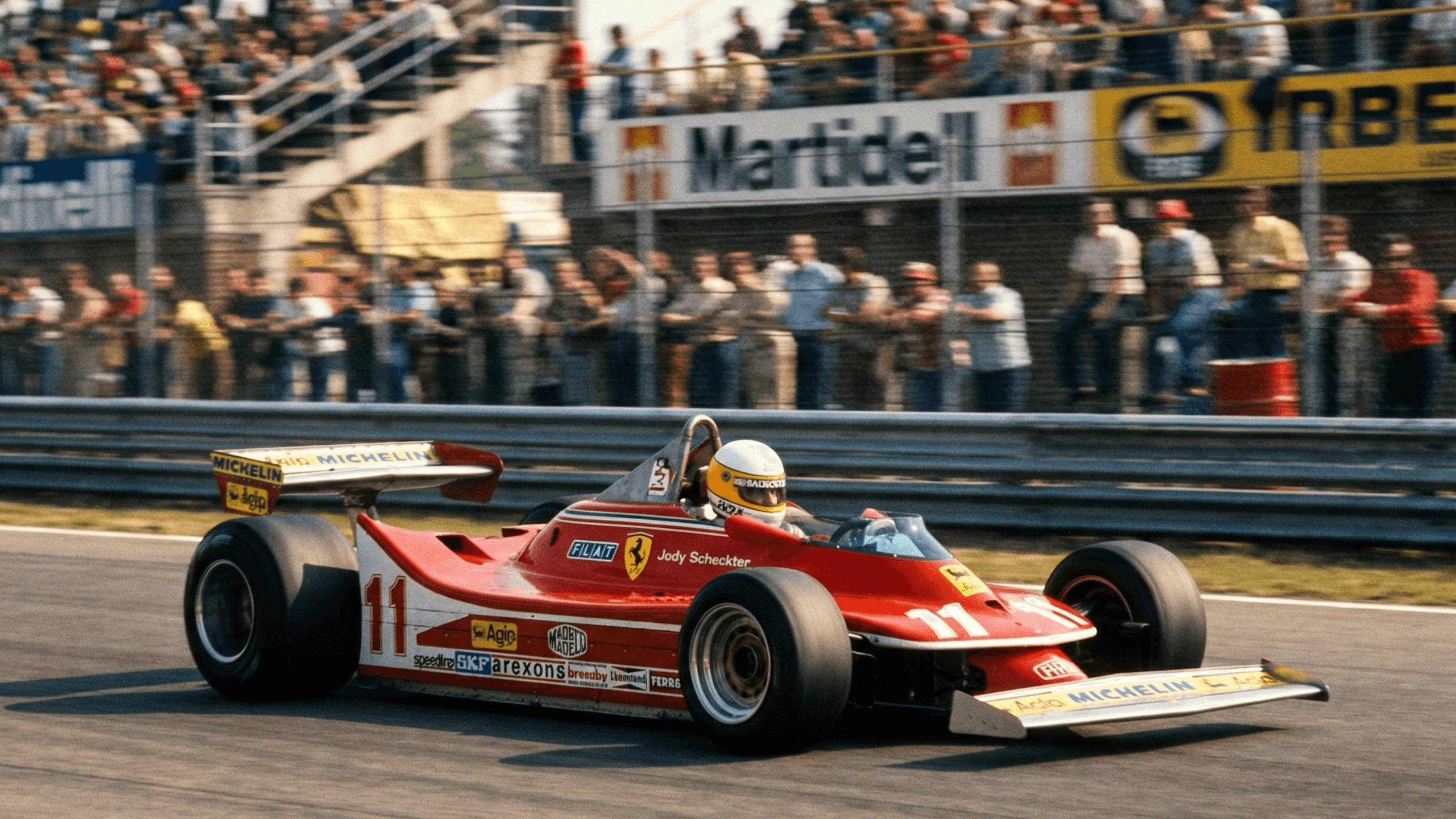 Jody Scheckter in Ferrari F1 car during 1979 season – profile on the South African champion's career and legacy
