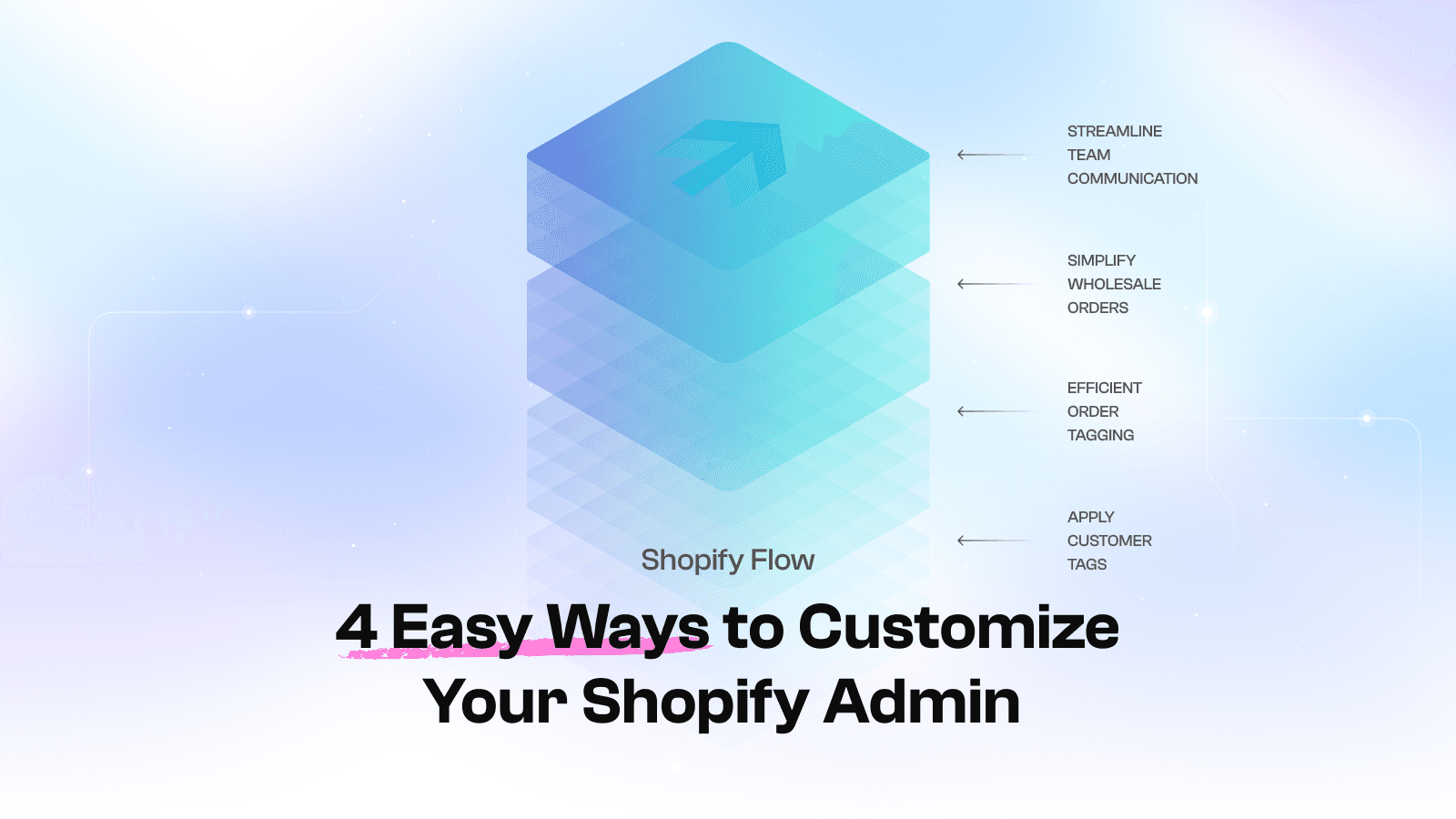 Customize Your Shopify Admin: 4 Time-Saving Solutions