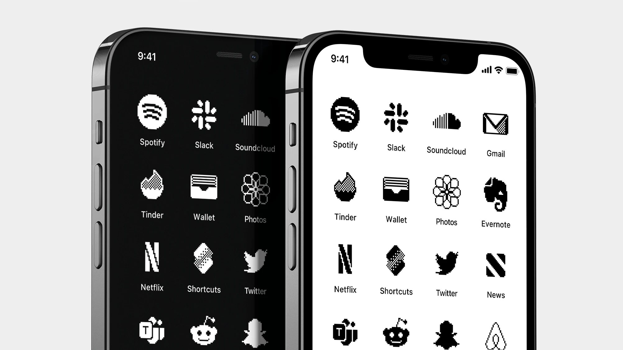 10+ Best Dark and Black iOS App Icons and Icon Packs