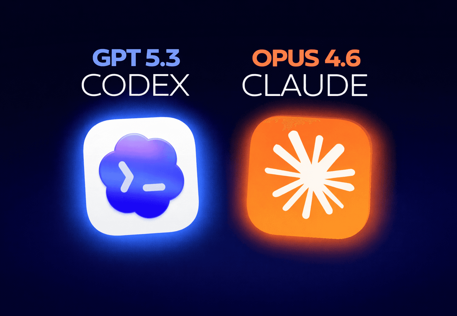 Comparativa entre los modelos de IA GPT 5.3 y OPUS 4.6