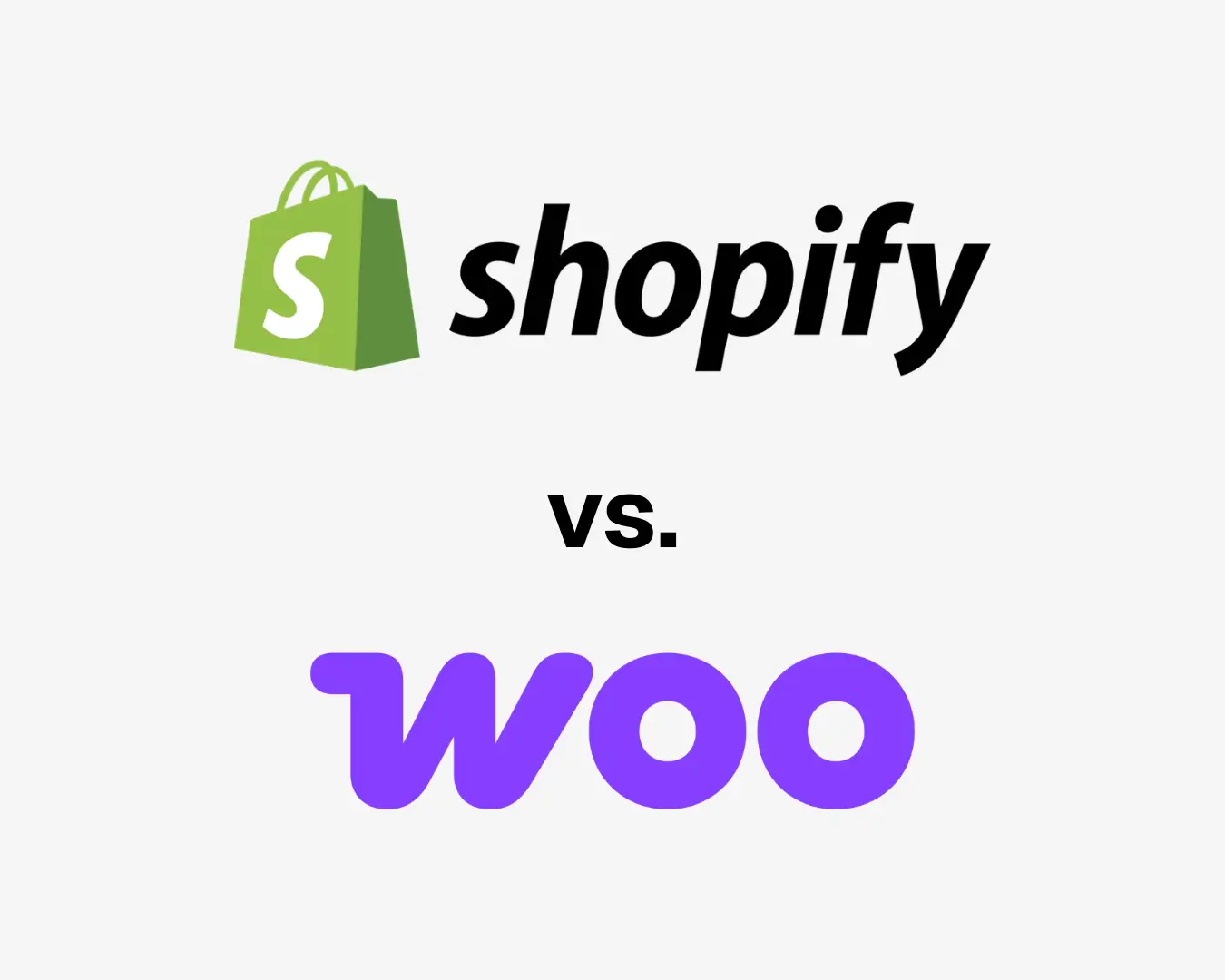Comparativa visual entre Shopify y WooCommerce para tiendas en línea en México