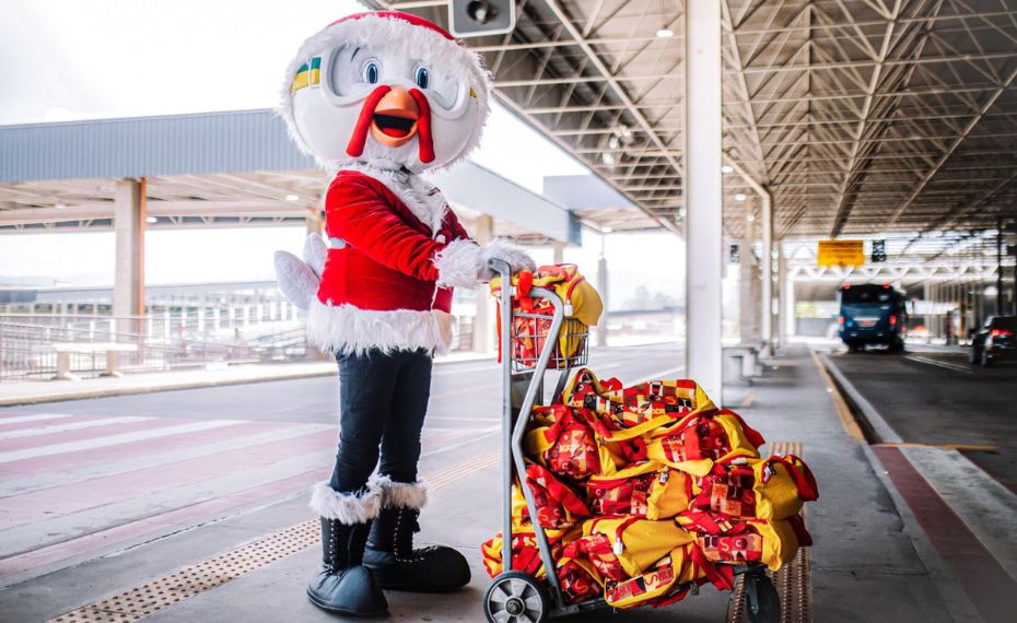 Sadia transforma desembarque no Aeroporto de Guarulhos em momento mágico