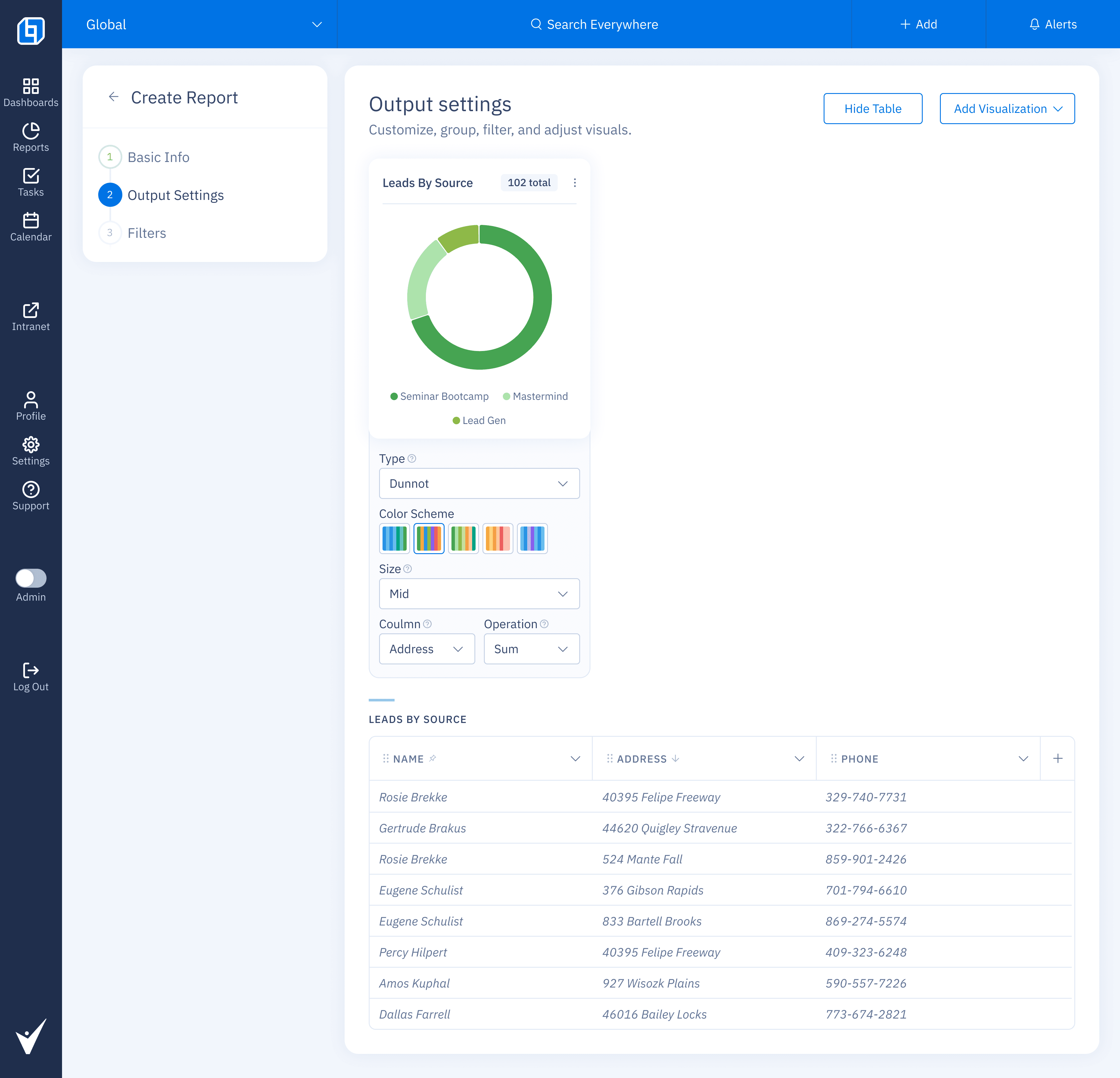 a cell phone on a table
