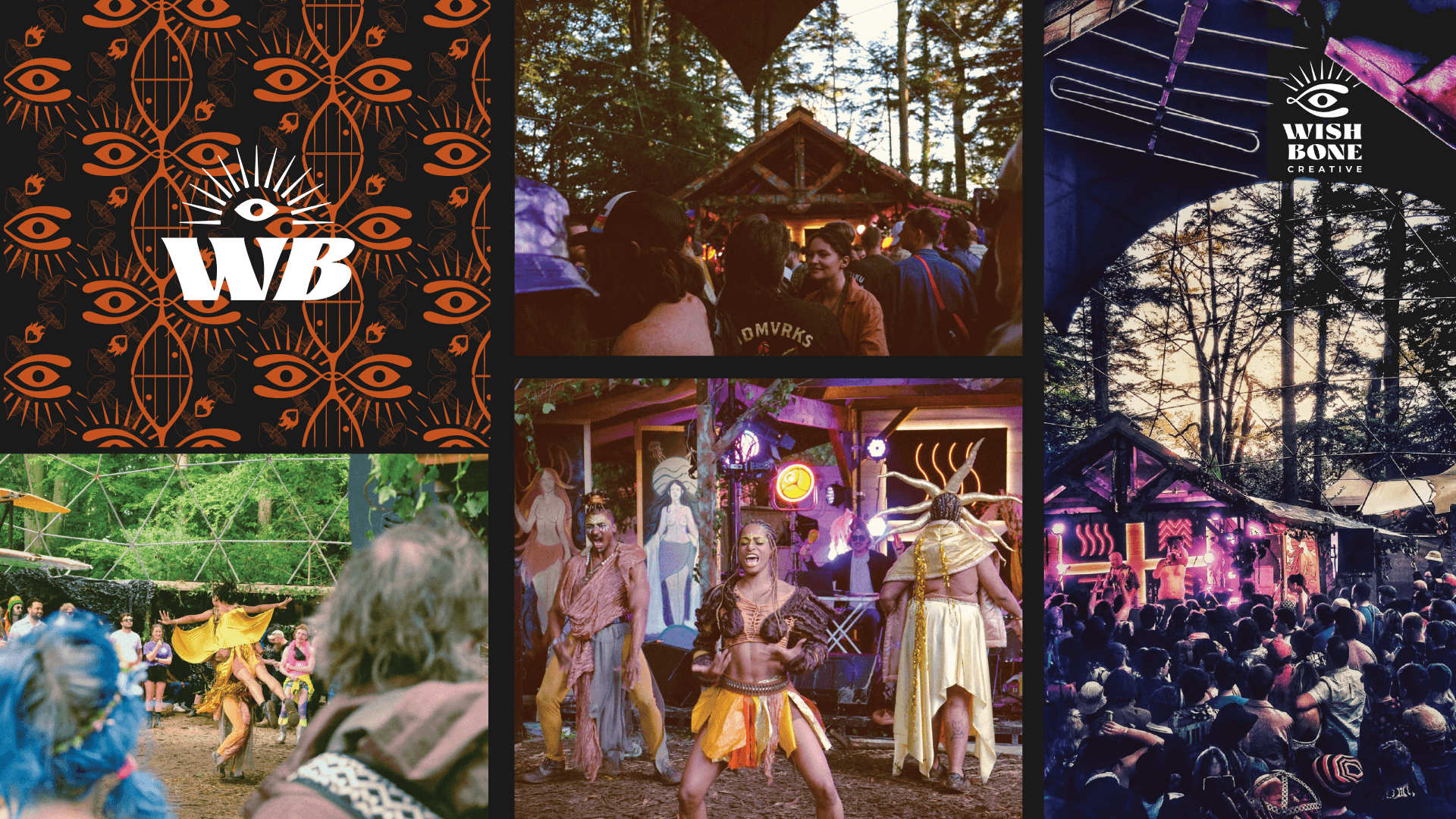 Festival promo board – Creative visuals for Irish event or campaign.