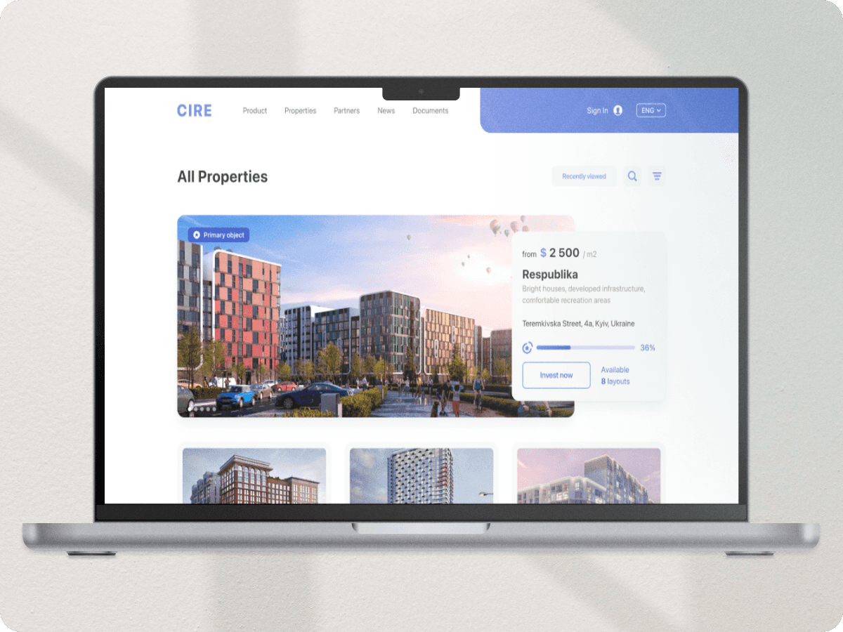 Case study development of a blockchain-based real estate platform