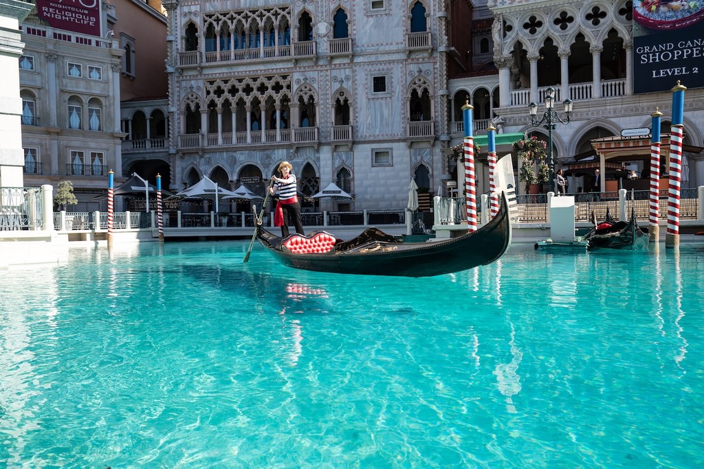 Gondola ride at The Venetian Resort Las Vegas