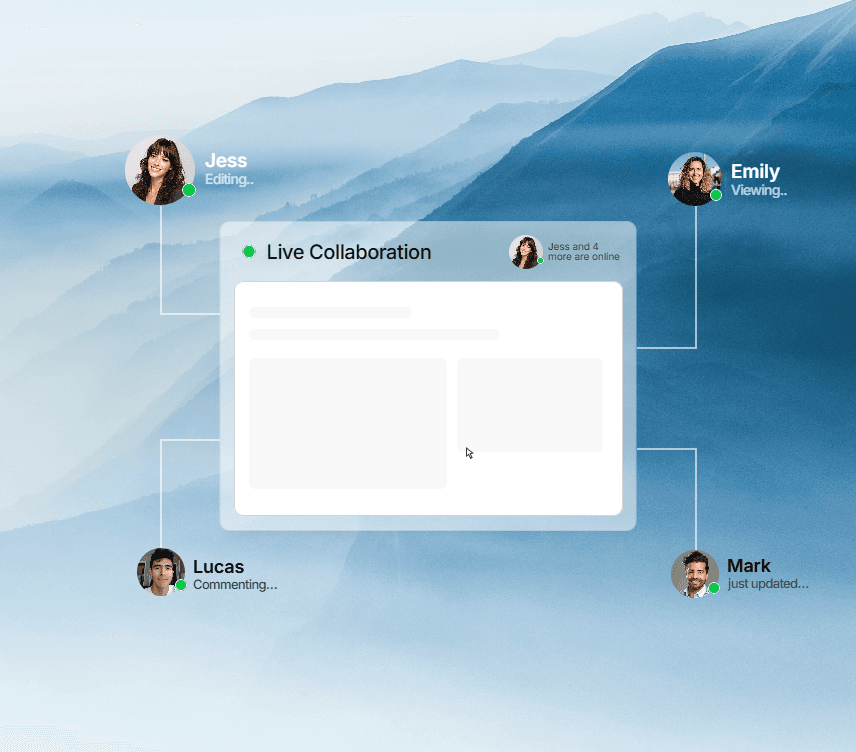 Live collaboration to scale fast