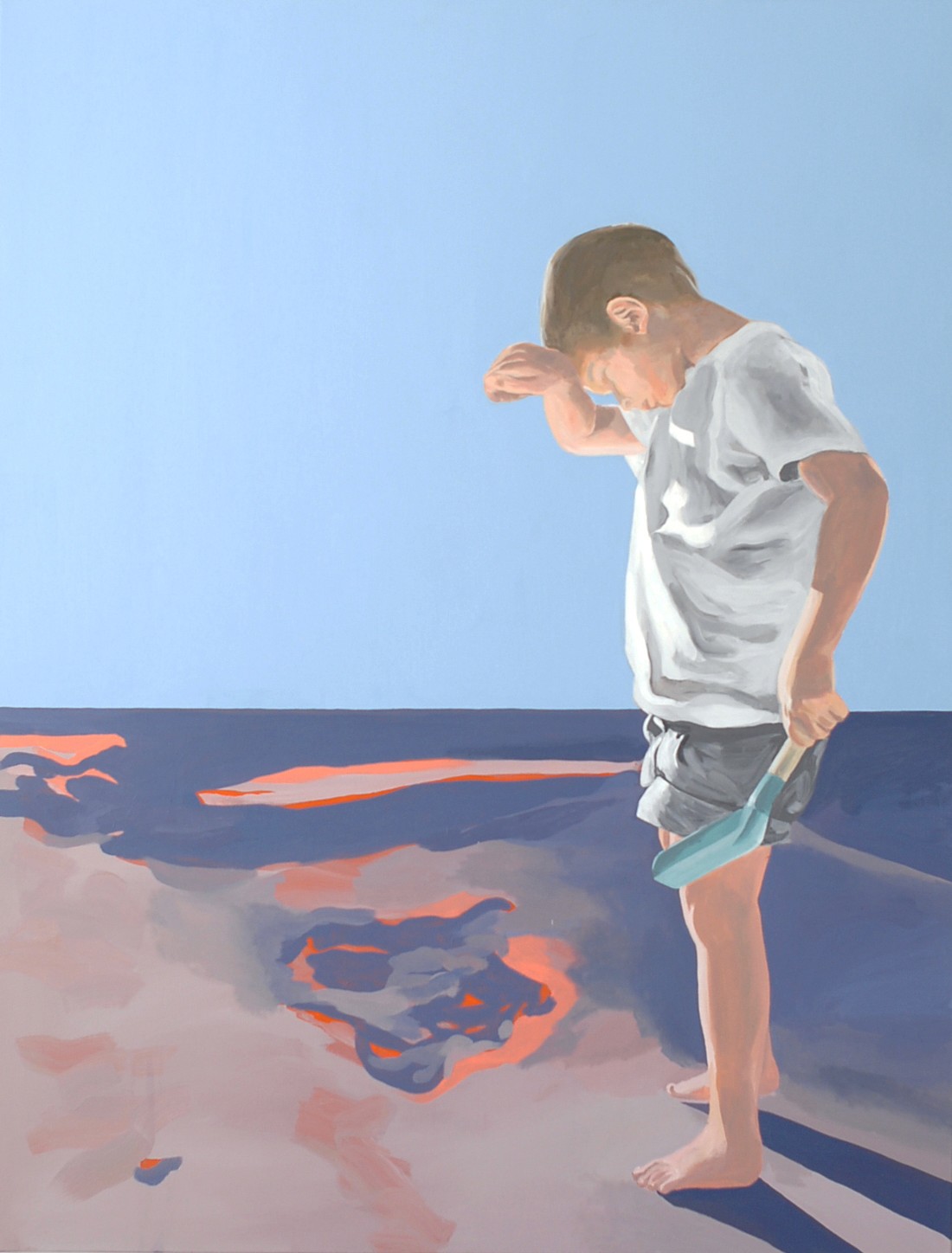 Basile, Acrylique sur toile, 116 x 89 cm, 2020