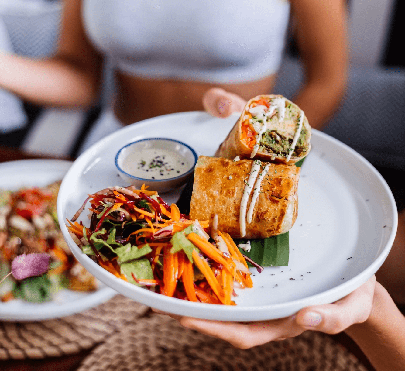 A healthy meal apt for strength training for weight loss.