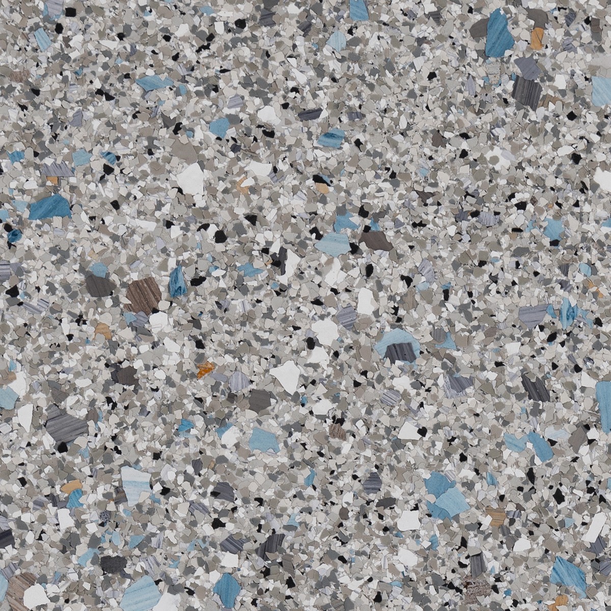 Flake Color Sample - Blue Granite