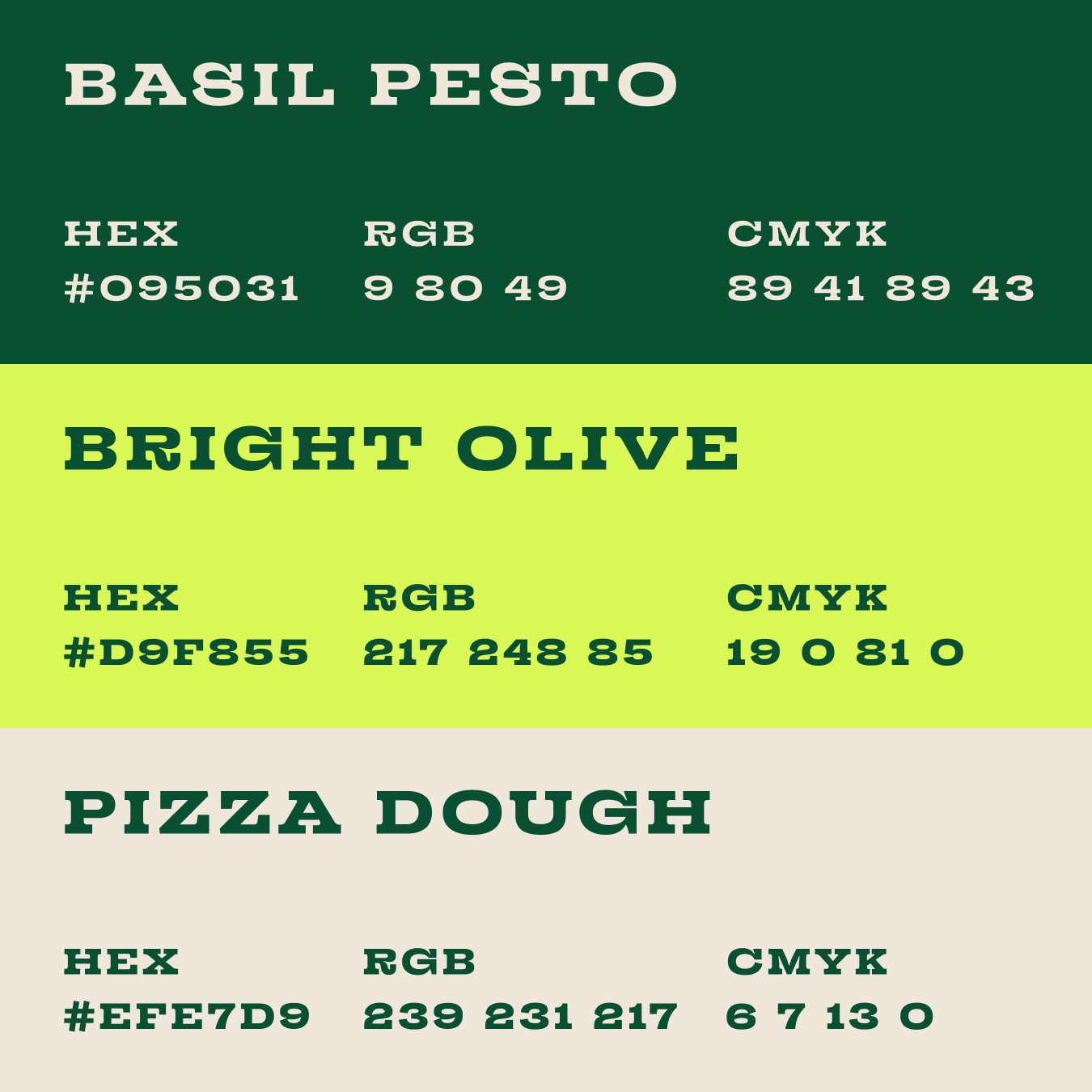 Pronto color scheme.