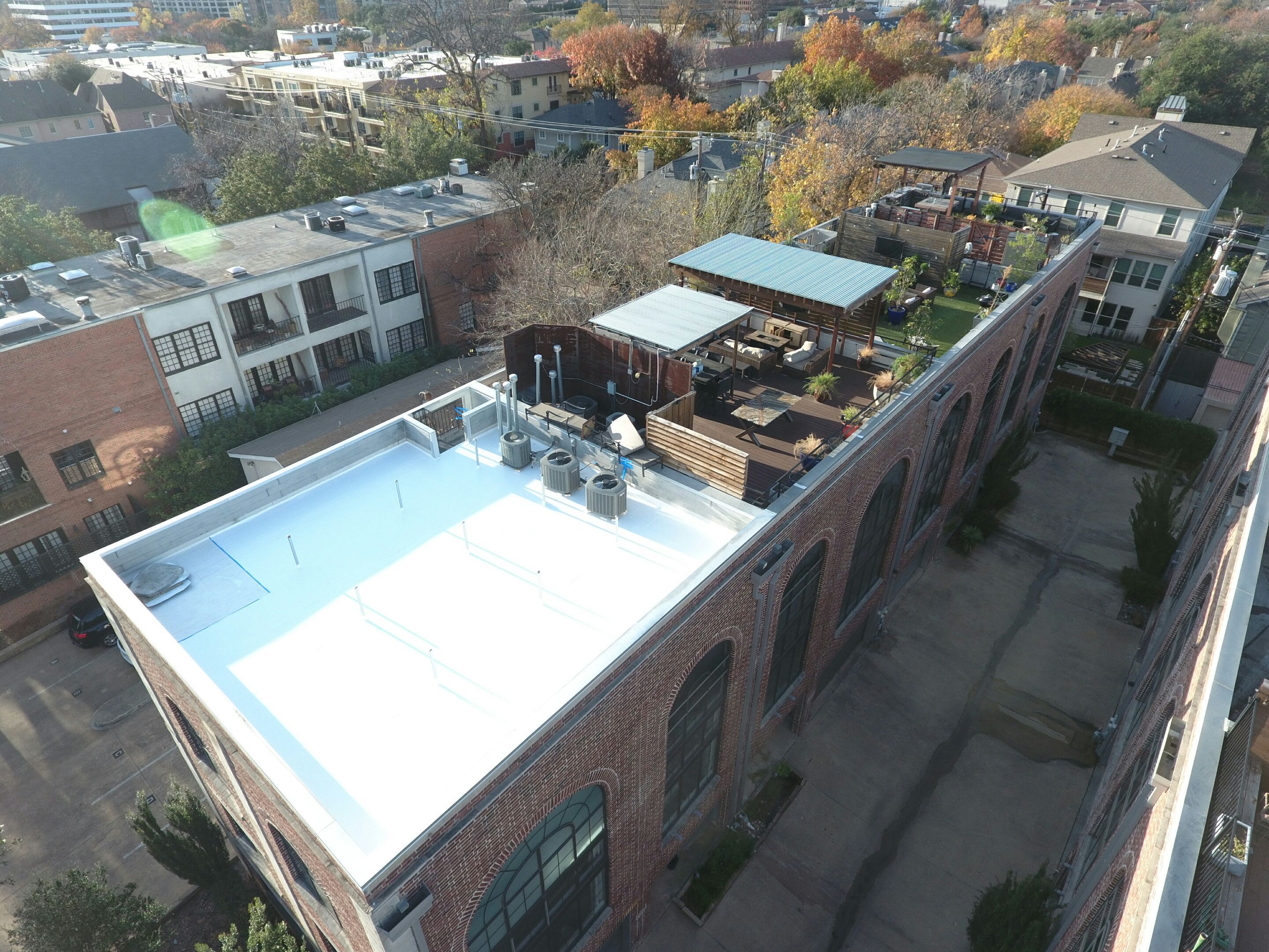 Silicone Roof Coating Dallas TX