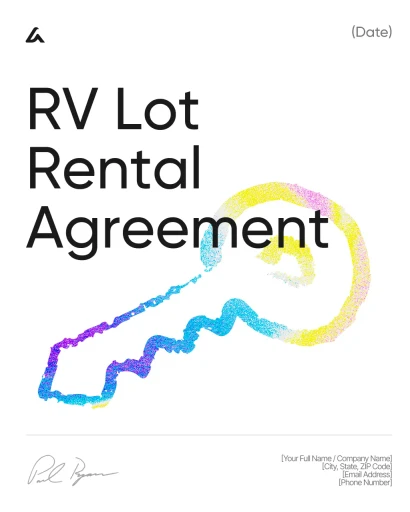 RV Lot Rental Agreement