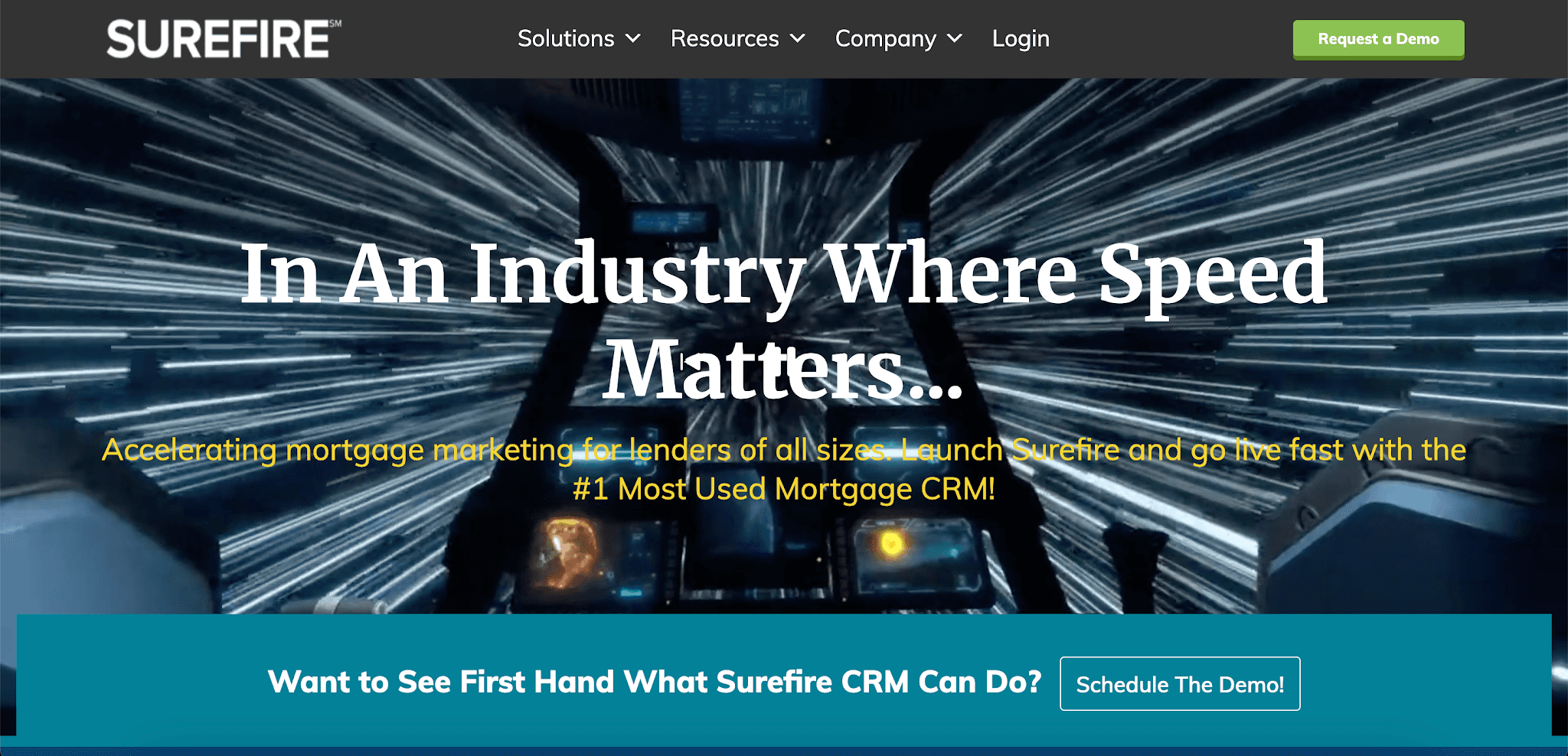 ICE Surefire web homepage