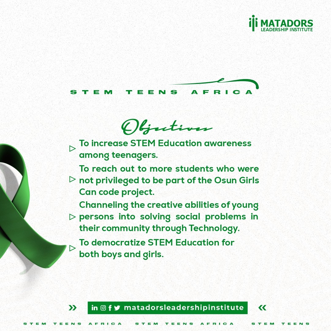 MLI STEM objectives design