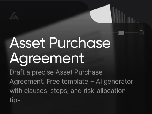 Asset Purchase Agreement