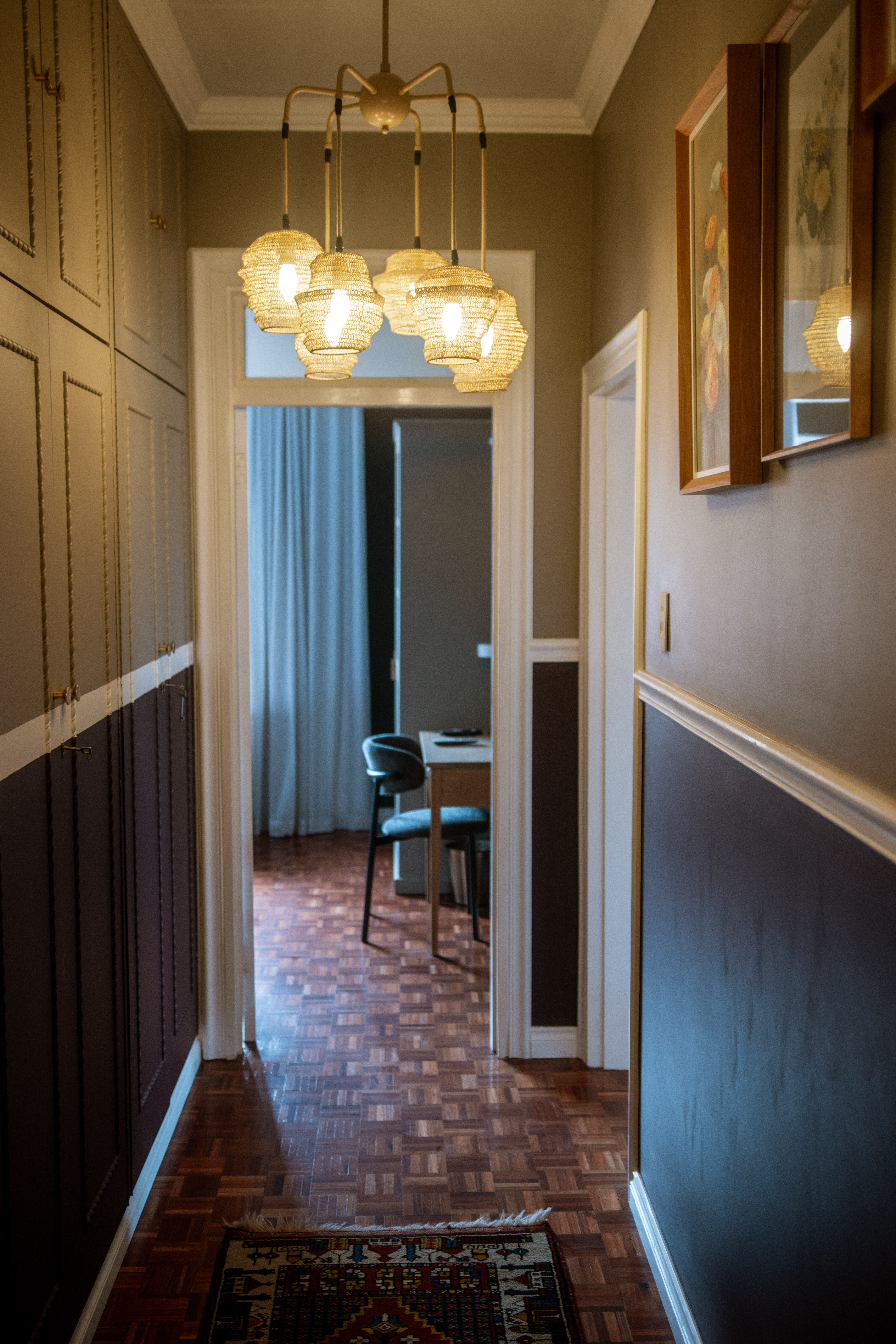 woman with her eyes closed