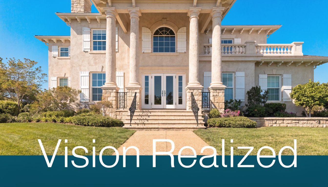 A stunning luxury Mediterranean-style home in Naples Florida featuring elegant white columns and manicured green landscaping.