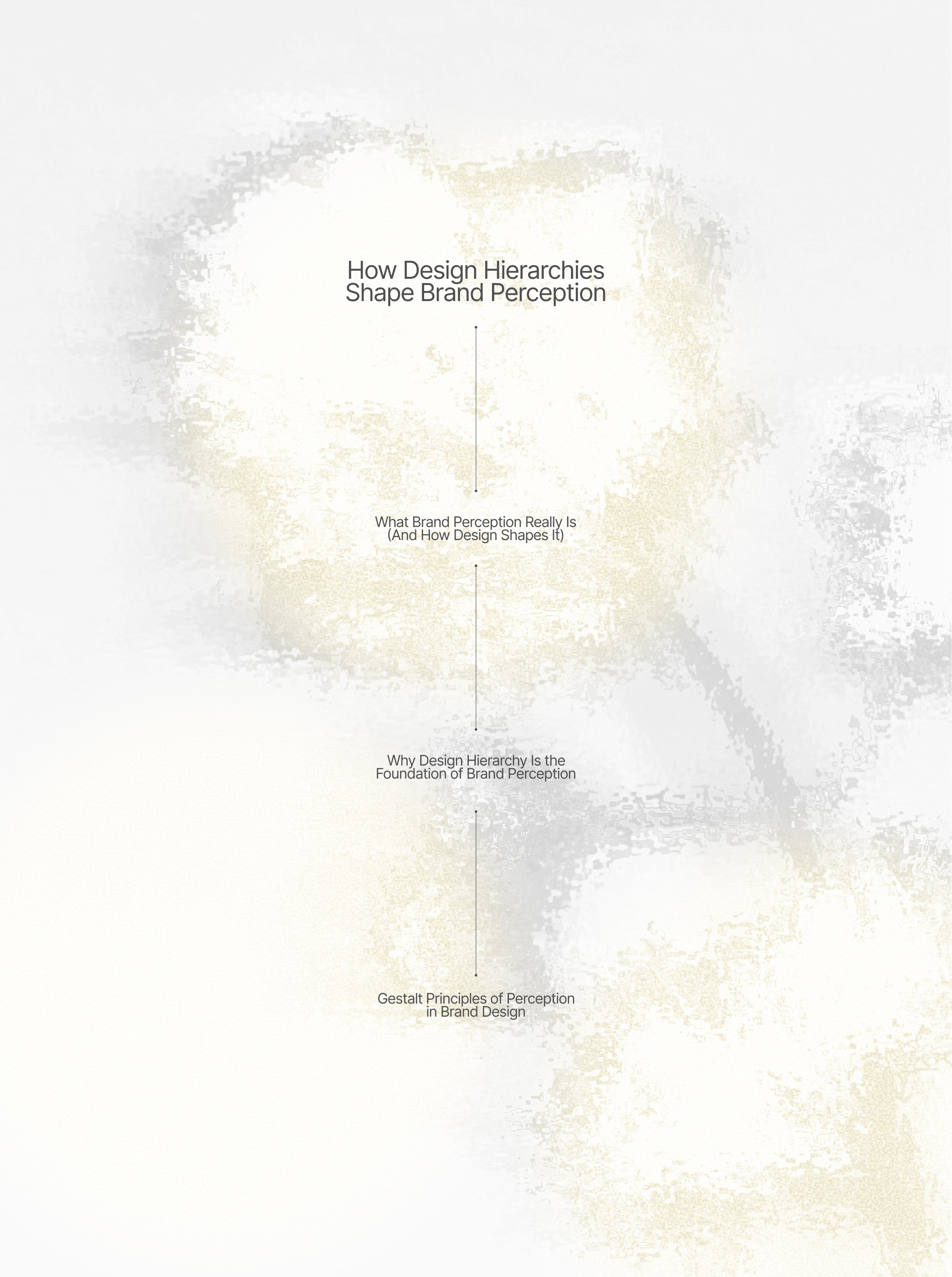 How Design Hierarchies Shape Brand Perception