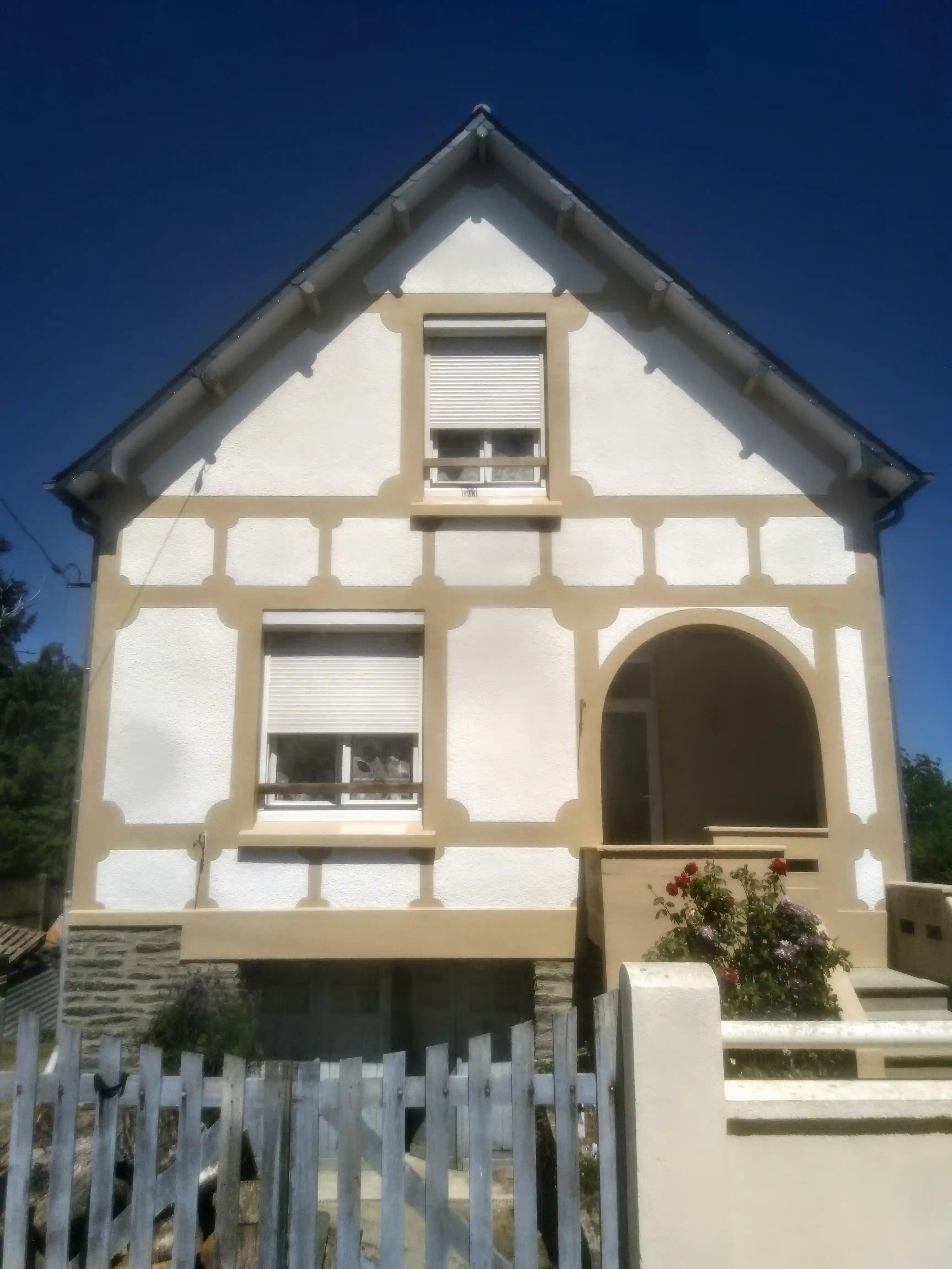 ravalement de façade réalisé à Saint Brieuc