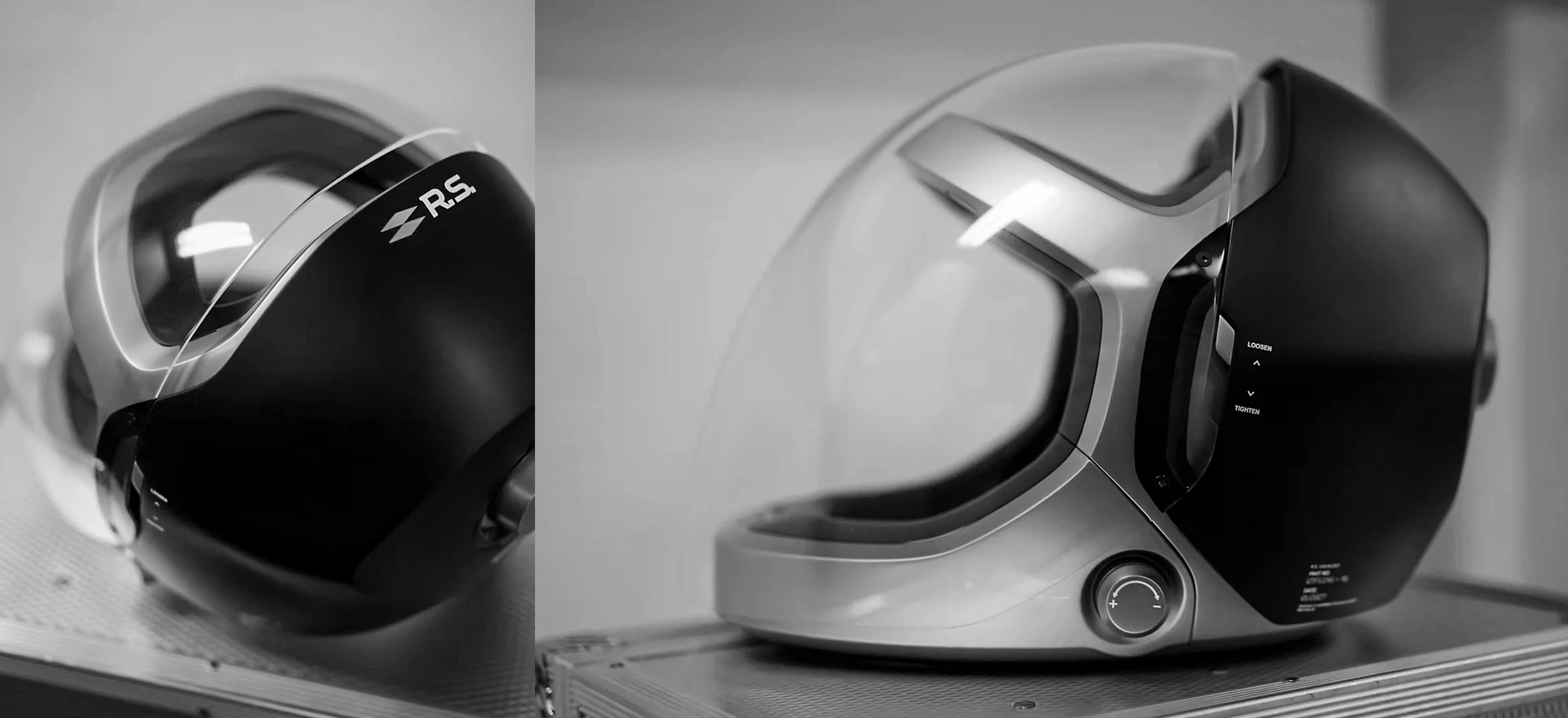 R.S. Vision final helmet design