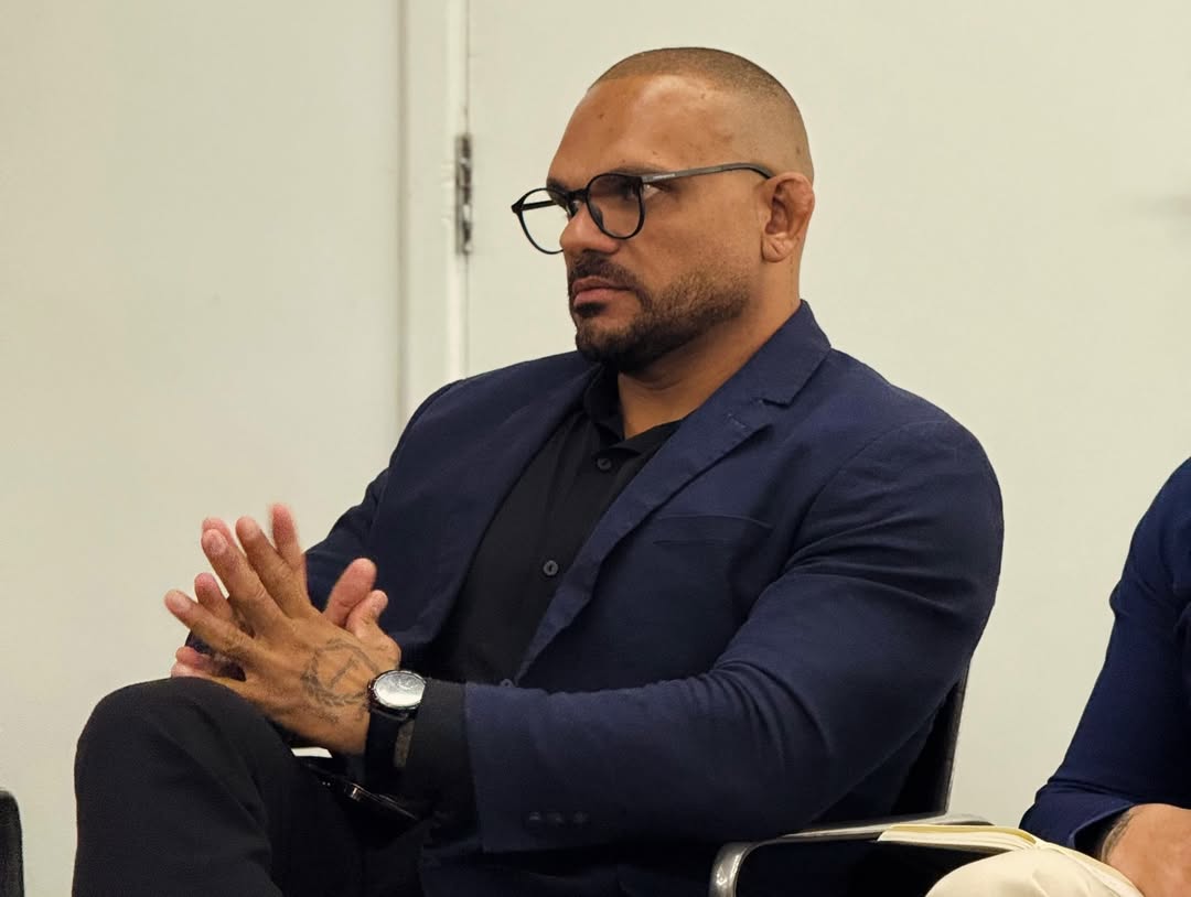 Office discussion scene