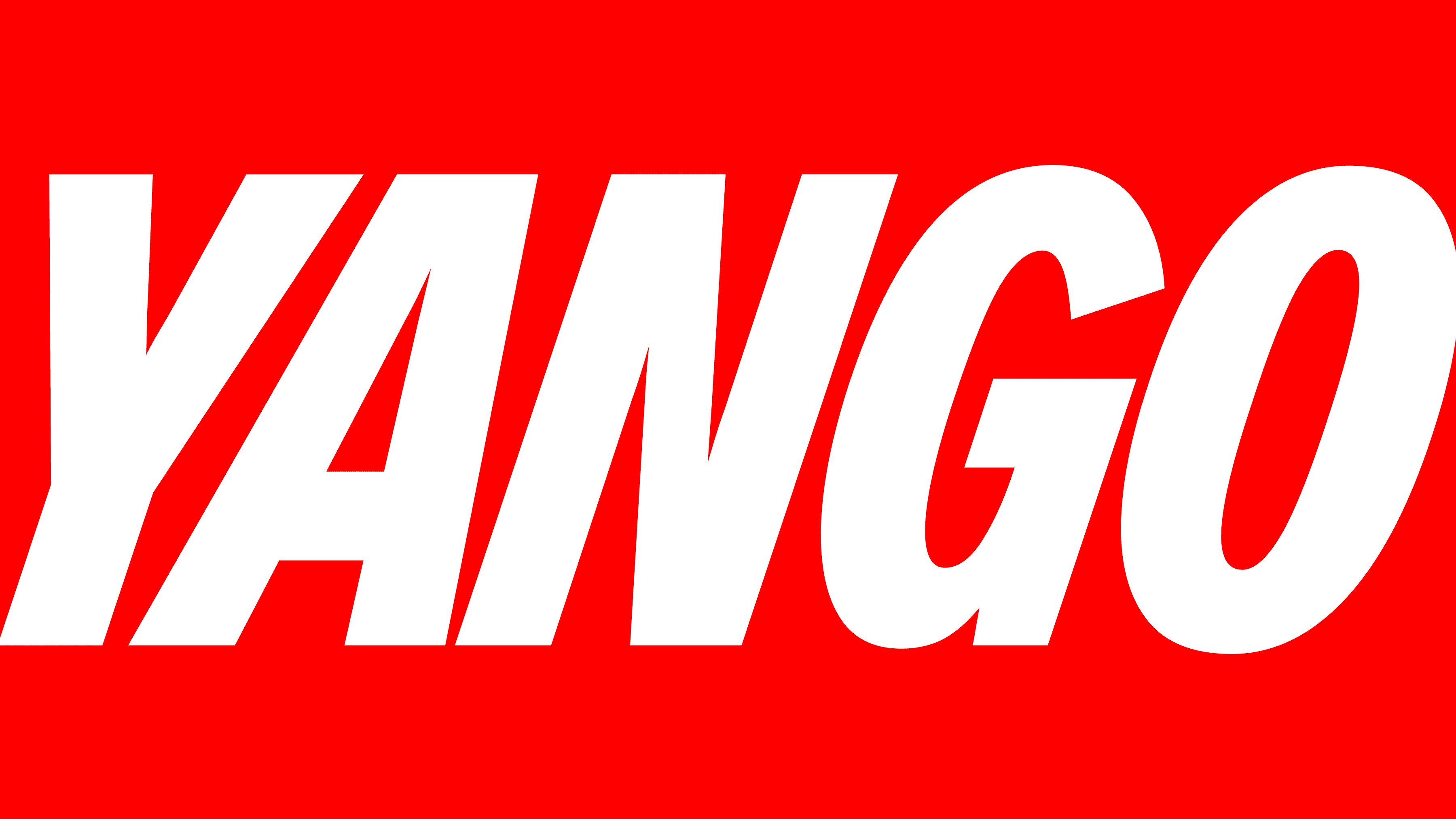 Yango logo used in visual identity for internal corporate event, as part of the concept developed by our team