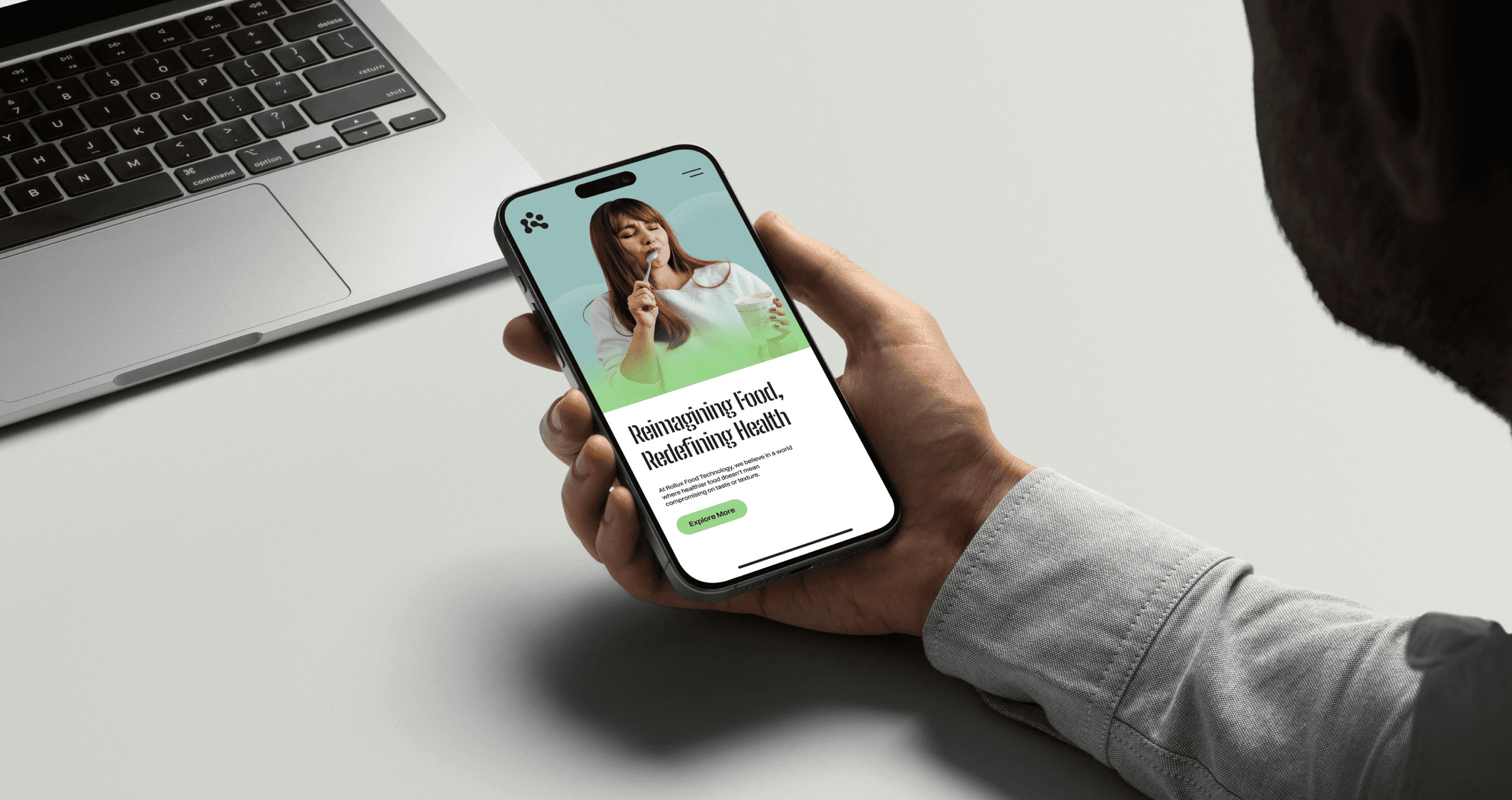 Orbital brand stationery including letter head, business card & envelope