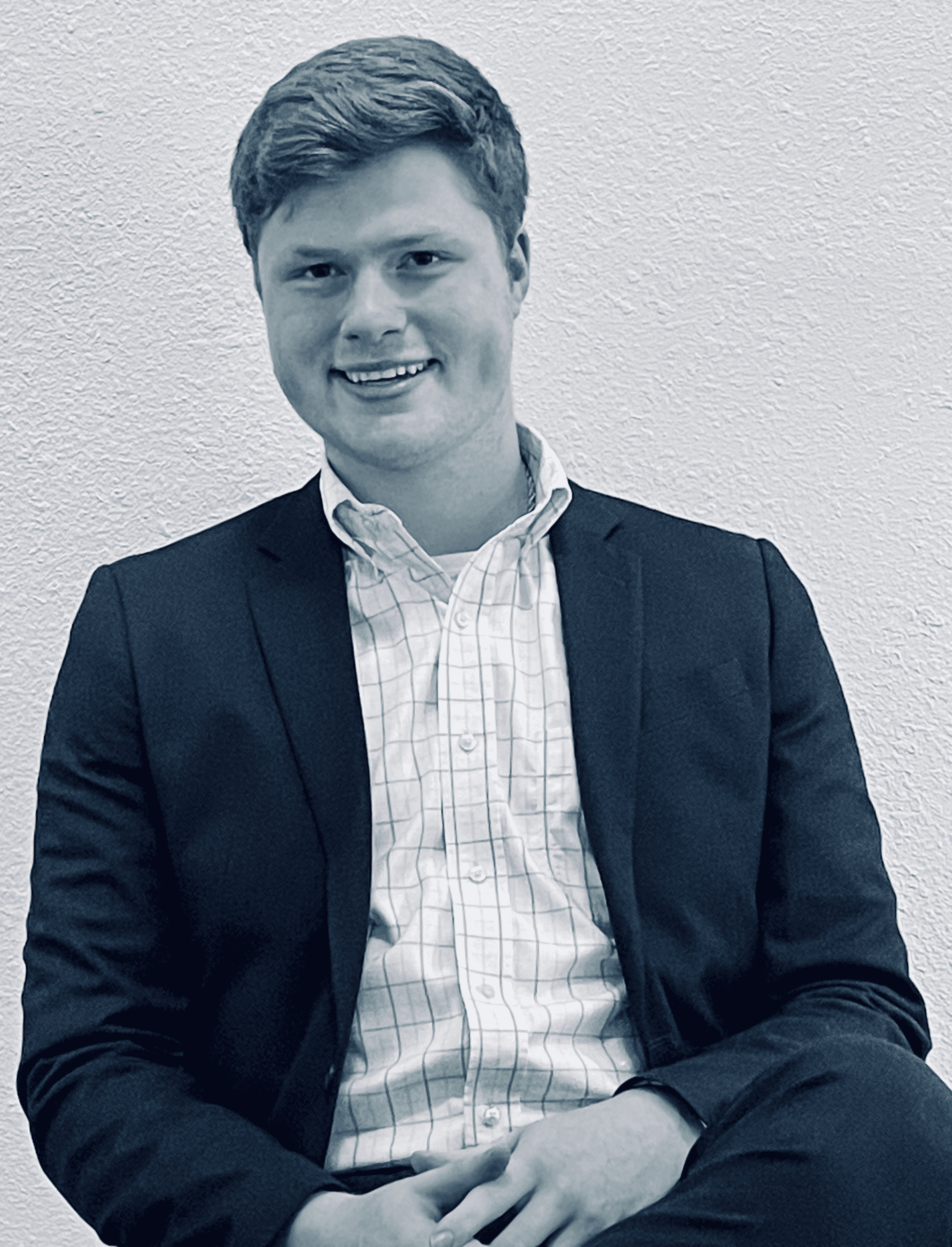 man wearing Henley top portrait