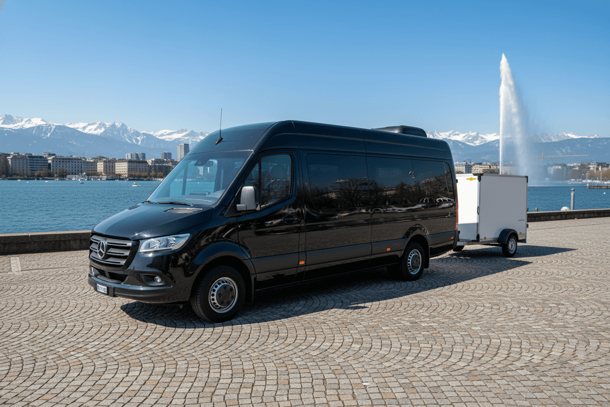 Mercedes sprinter remorque