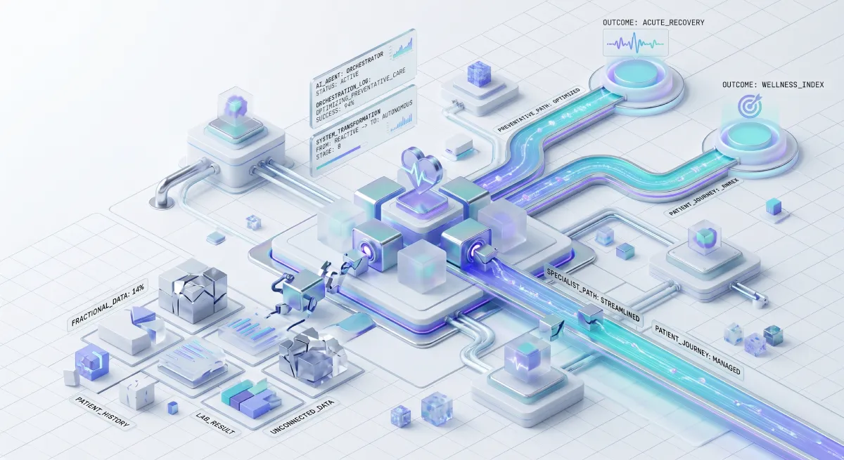 Amantra agentic AI in healthcare — autonomous care orchestration replacing reactive clinical support