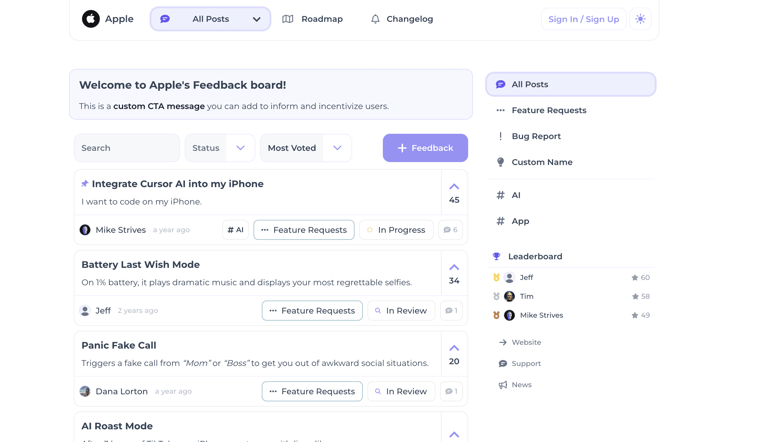 best feedback saas tool 