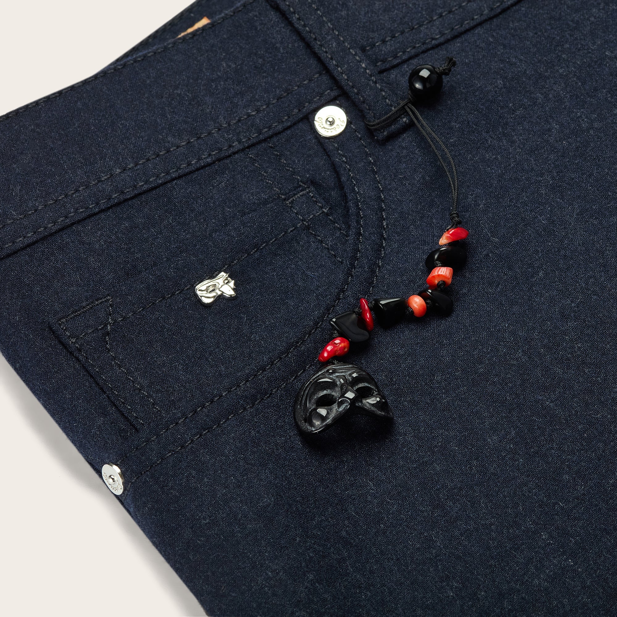 Neranom Zip Trousers - Mandelli UK