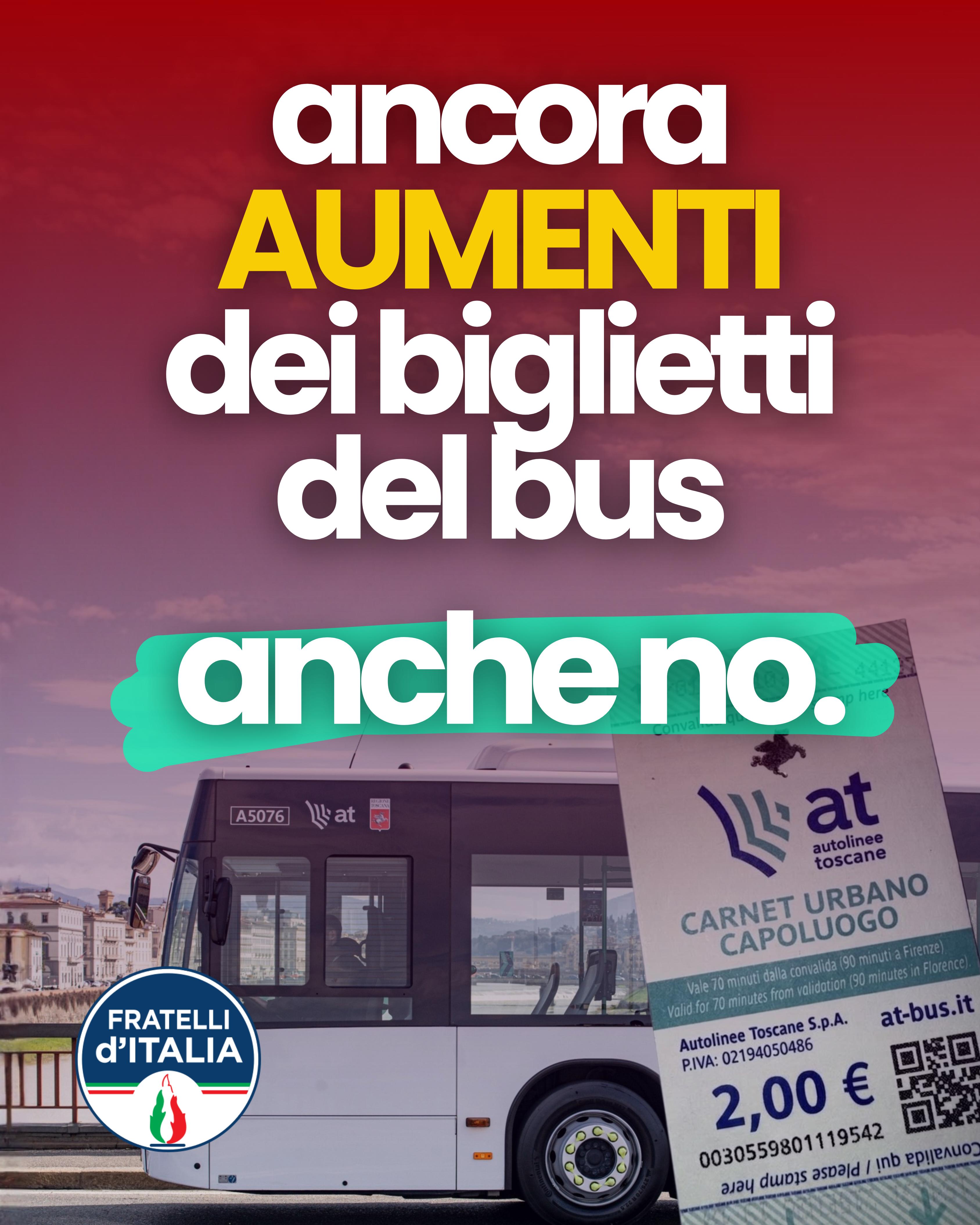 Firma la petizione per impedire l'aumento del biglietto del bus in Toscana - Matteo Zoppini, consigliere regionale Toscana