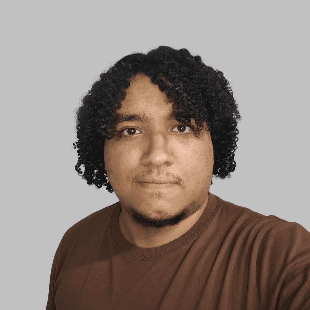 Portrait of portfolio creator – front view