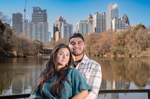 Couples Photoshoot at Atlantas Piedmontpark