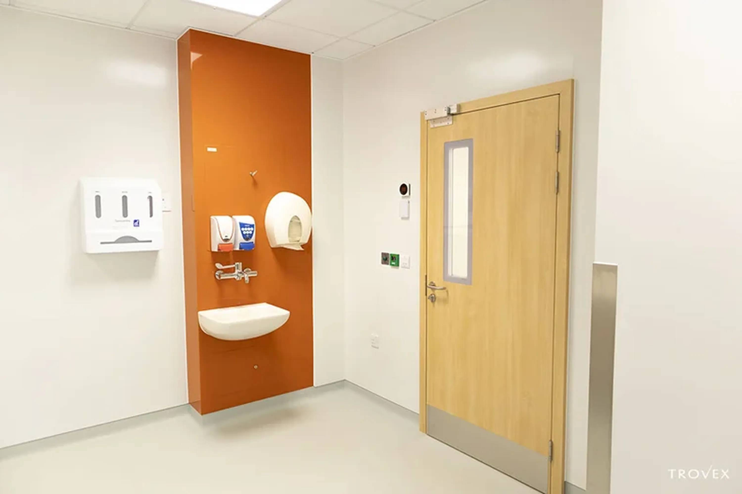 The Trovex Hygipod IPS and Hygidoor installed at the Royal Marsden