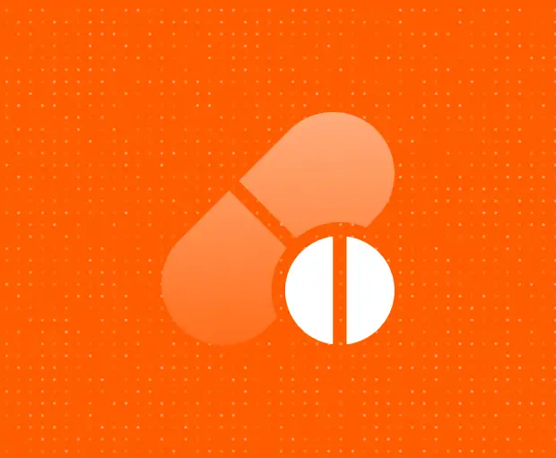 Svg Icon With Orange Background