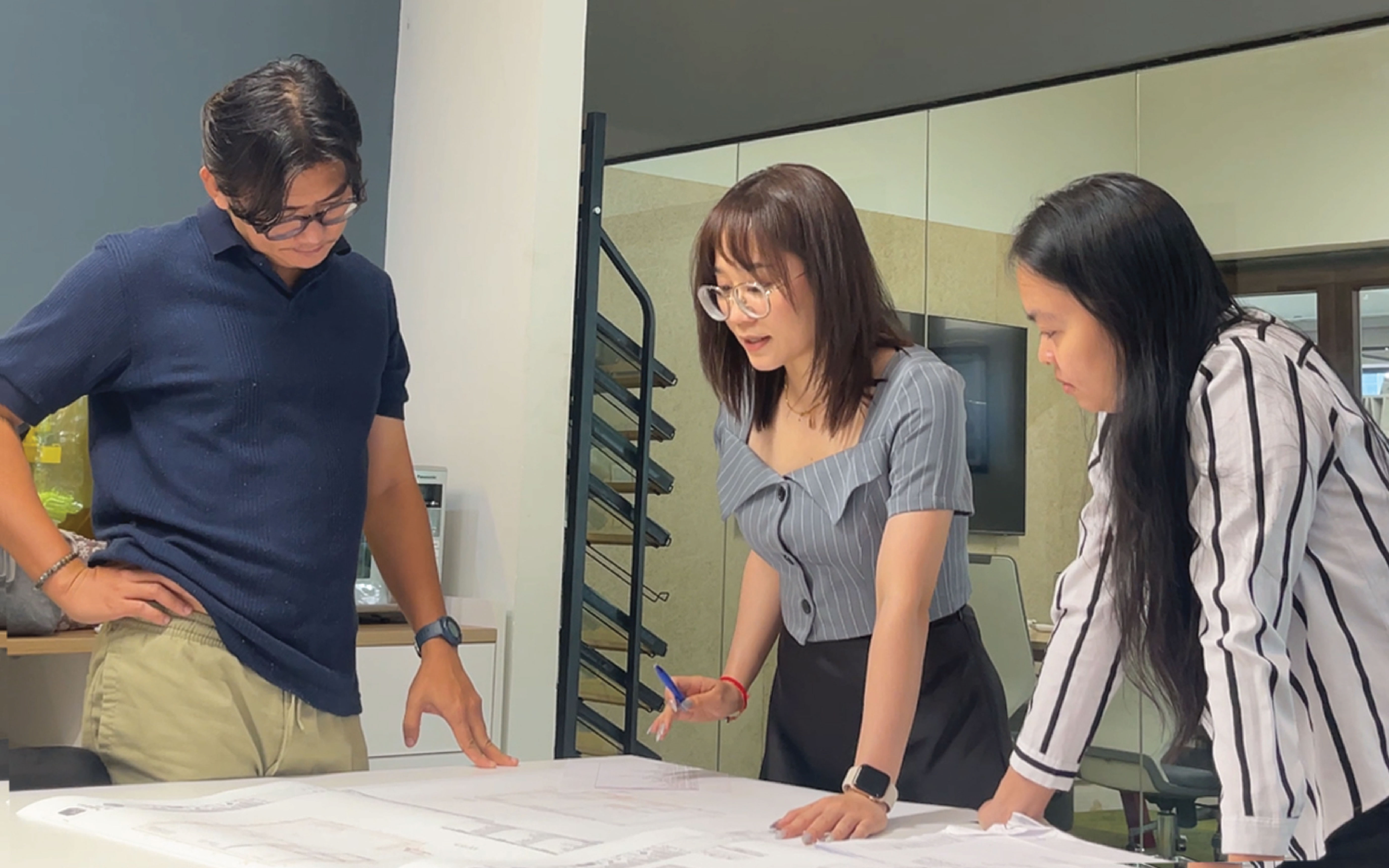 Public Hotel New York modern dining area with ambient lighting.