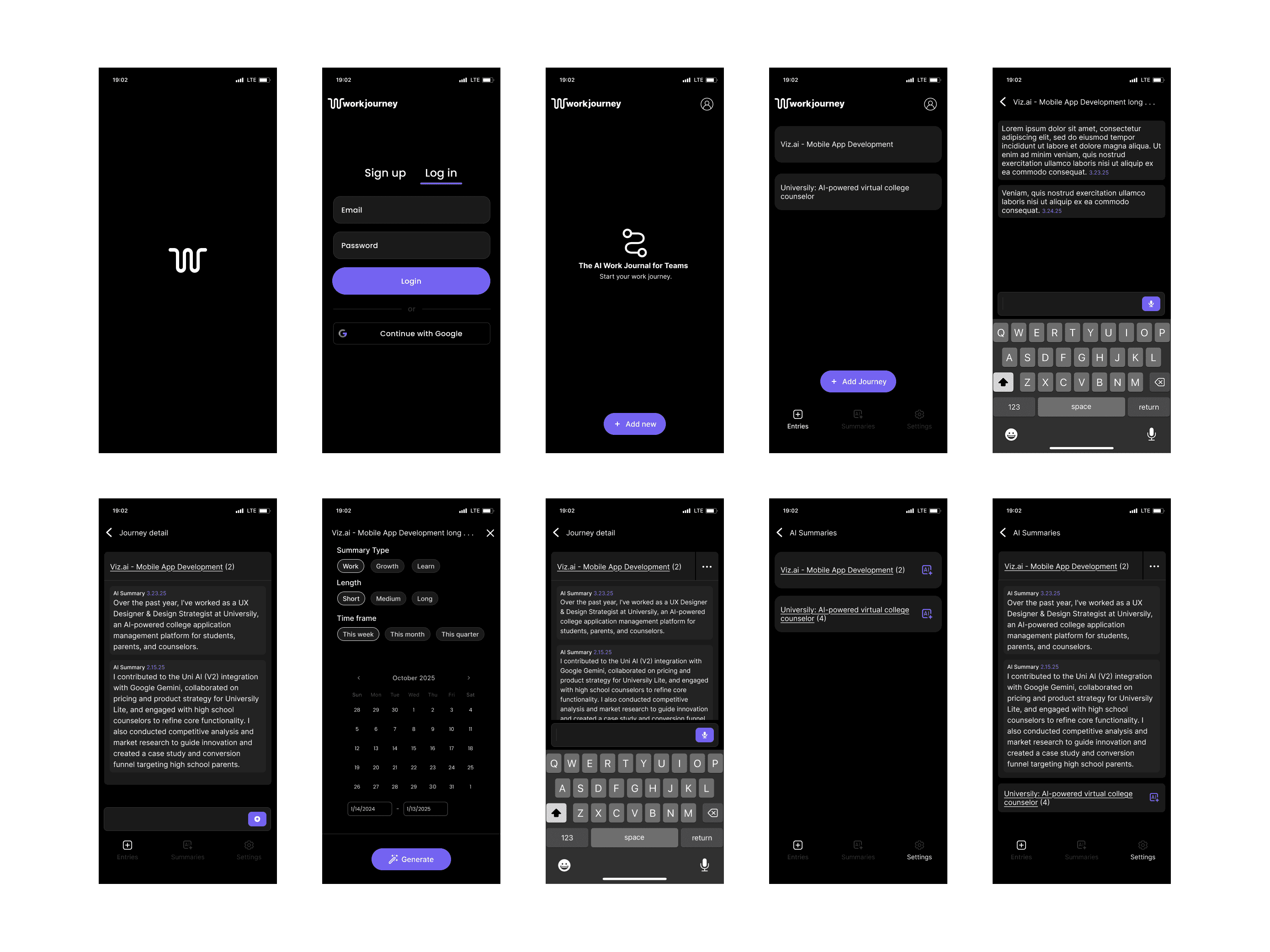 UI minimalistic widgets