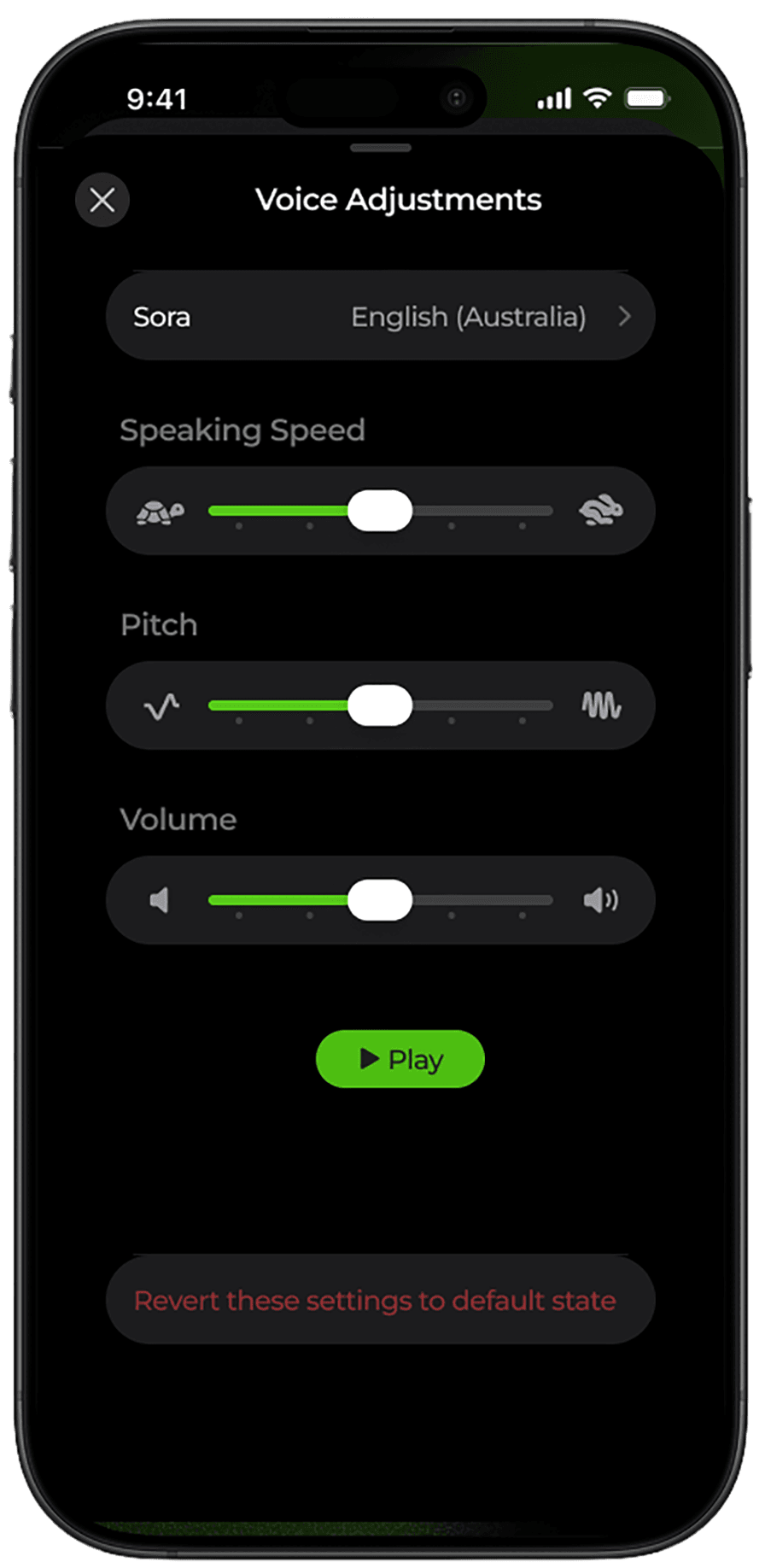 "Sort" screen. Only the last communication is shown above a list or matrix.