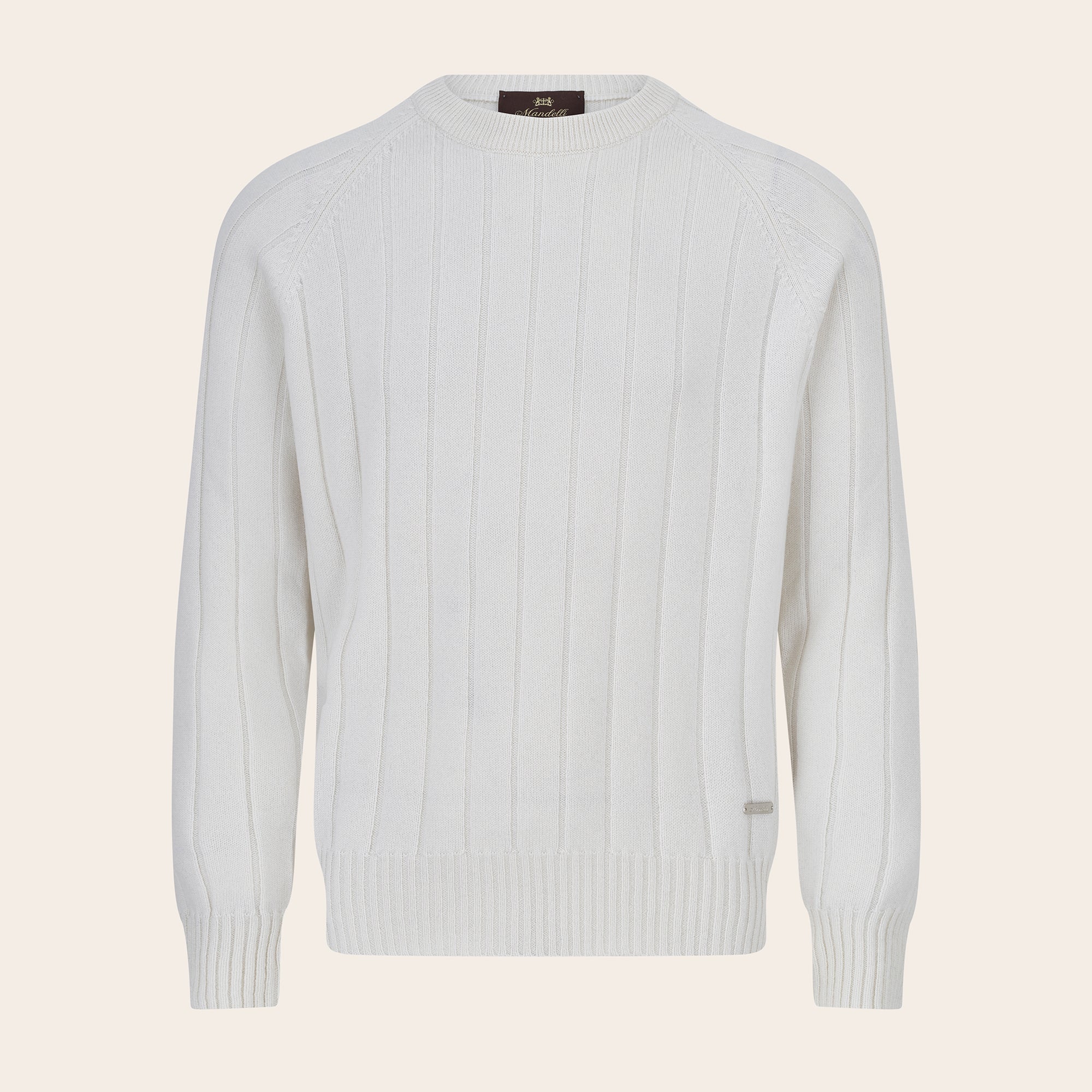 Cashmere Round Neck Jumper - Mandelli UK