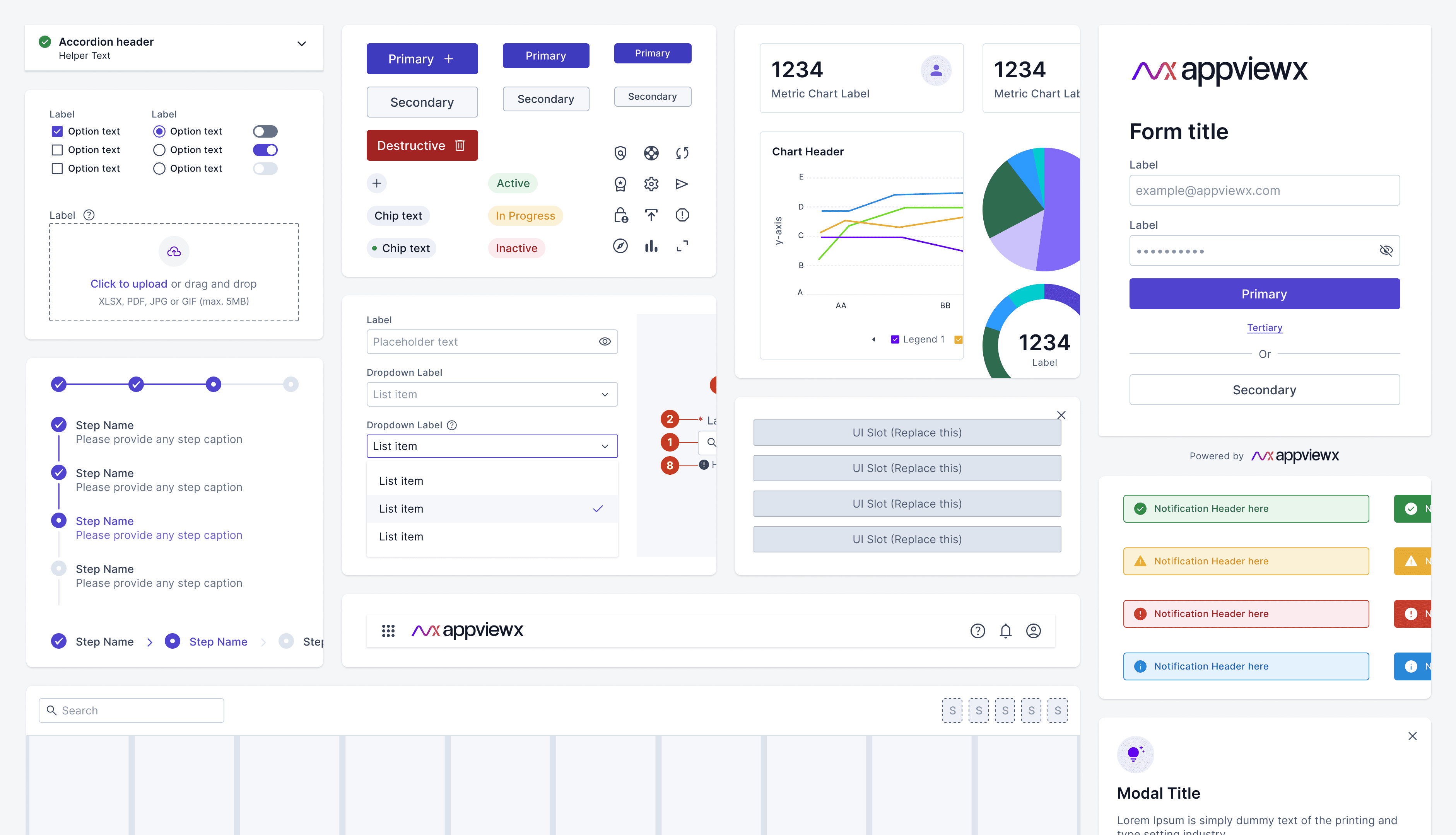 A collage with different components on a canvas built by Ashfaaq